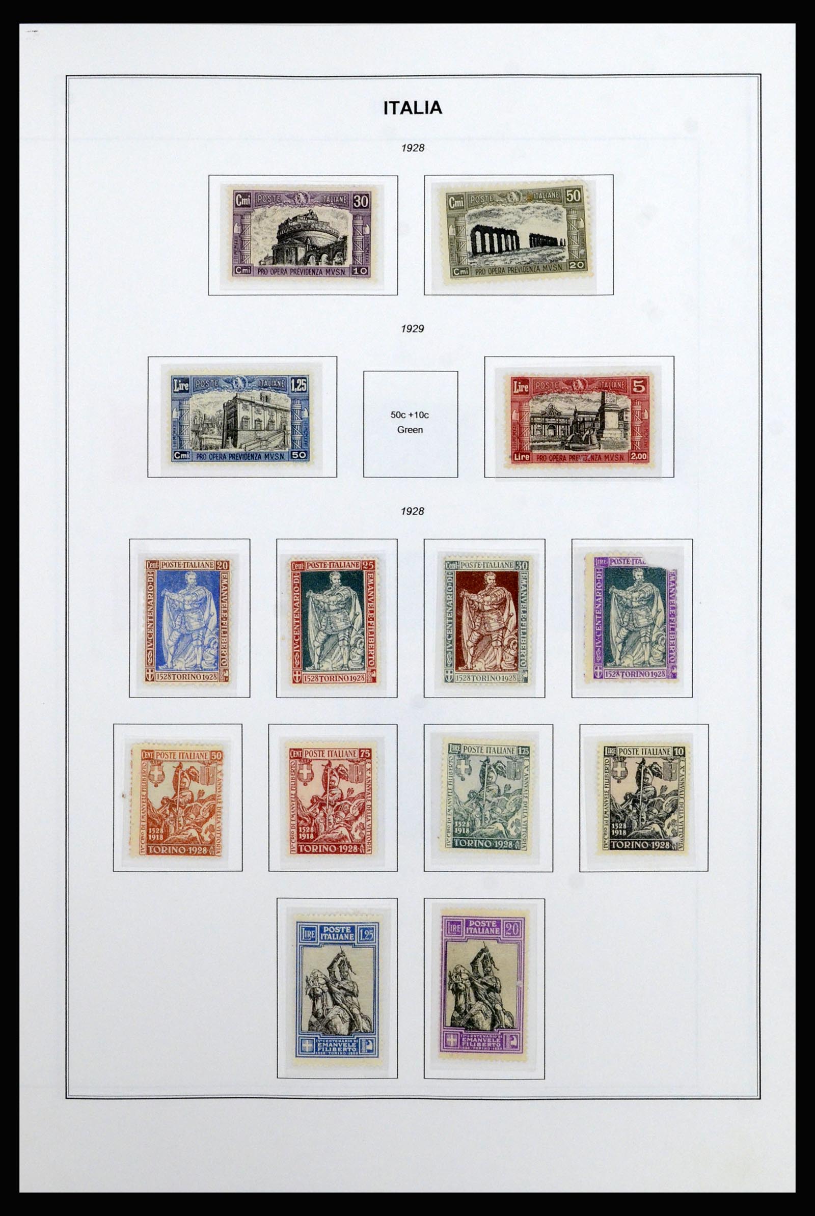 37082 013 - Postzegelverzameling 37082 Italië 1862-1992.