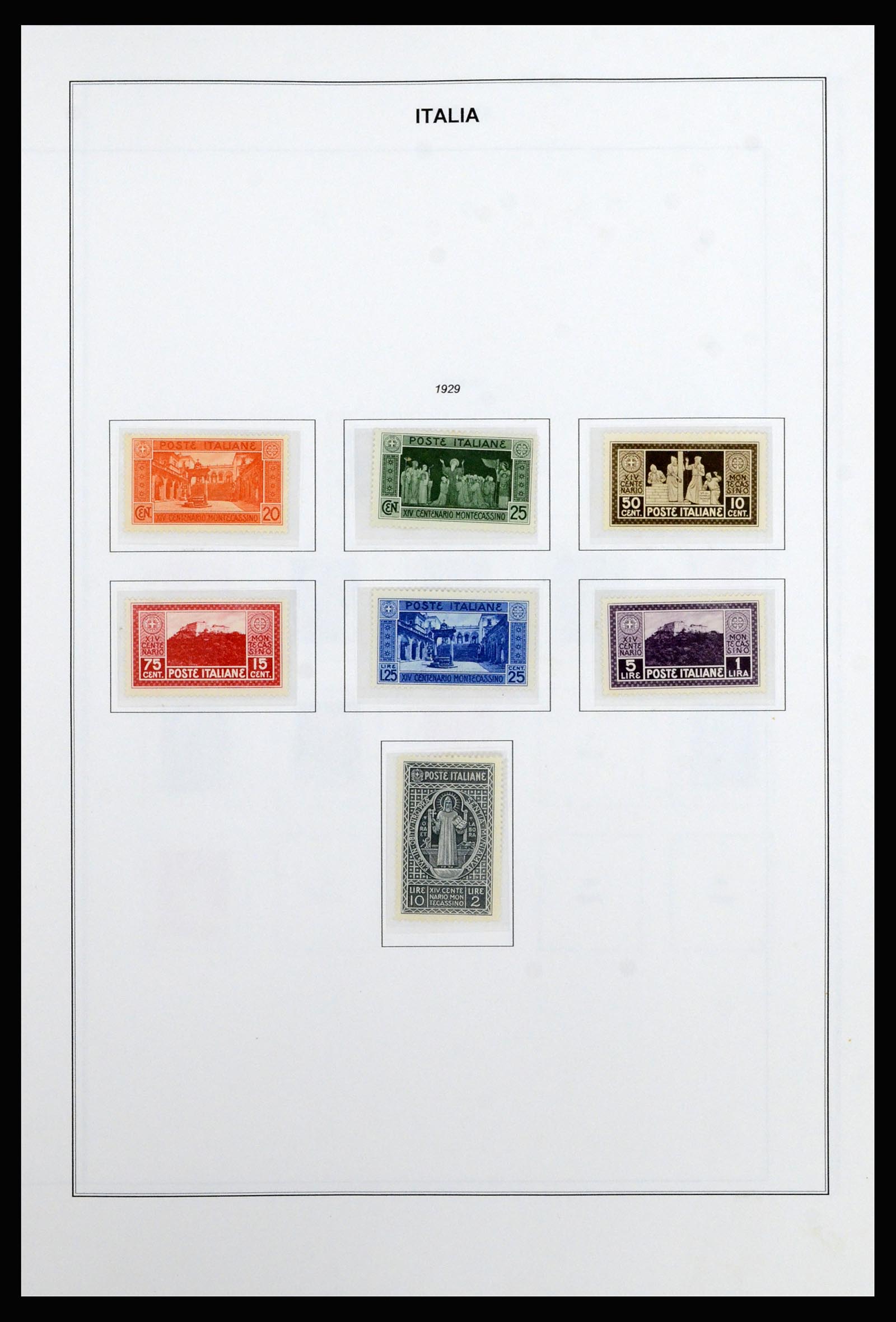 37082 014 - Postzegelverzameling 37082 Italië 1862-1992.