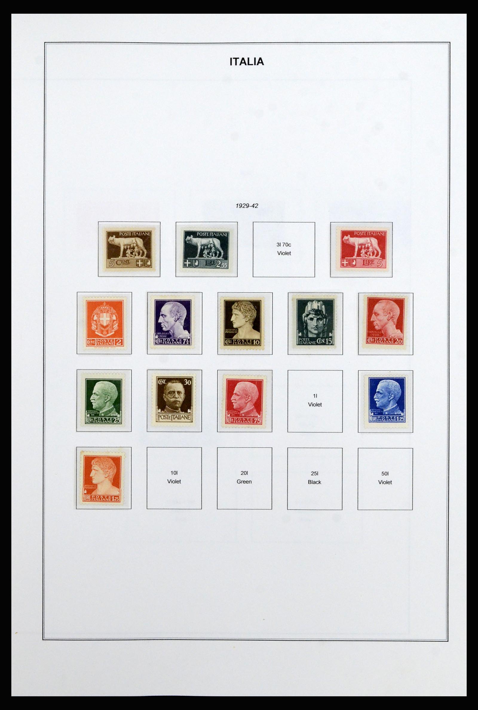 37082 015 - Postzegelverzameling 37082 Italië 1862-1992.