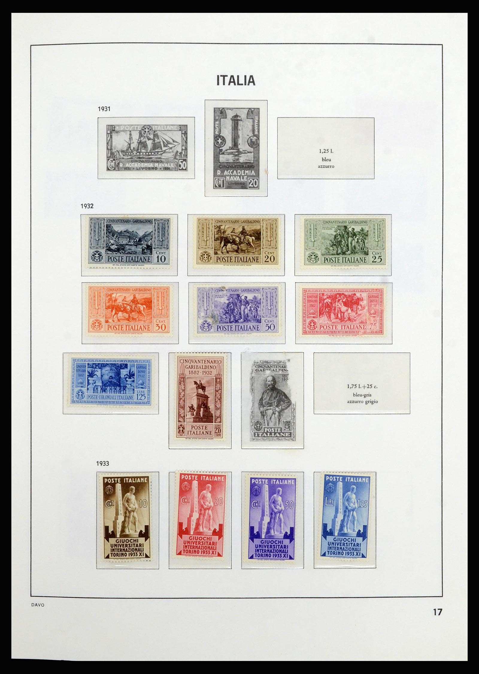 37082 019 - Postzegelverzameling 37082 Italië 1862-1992.