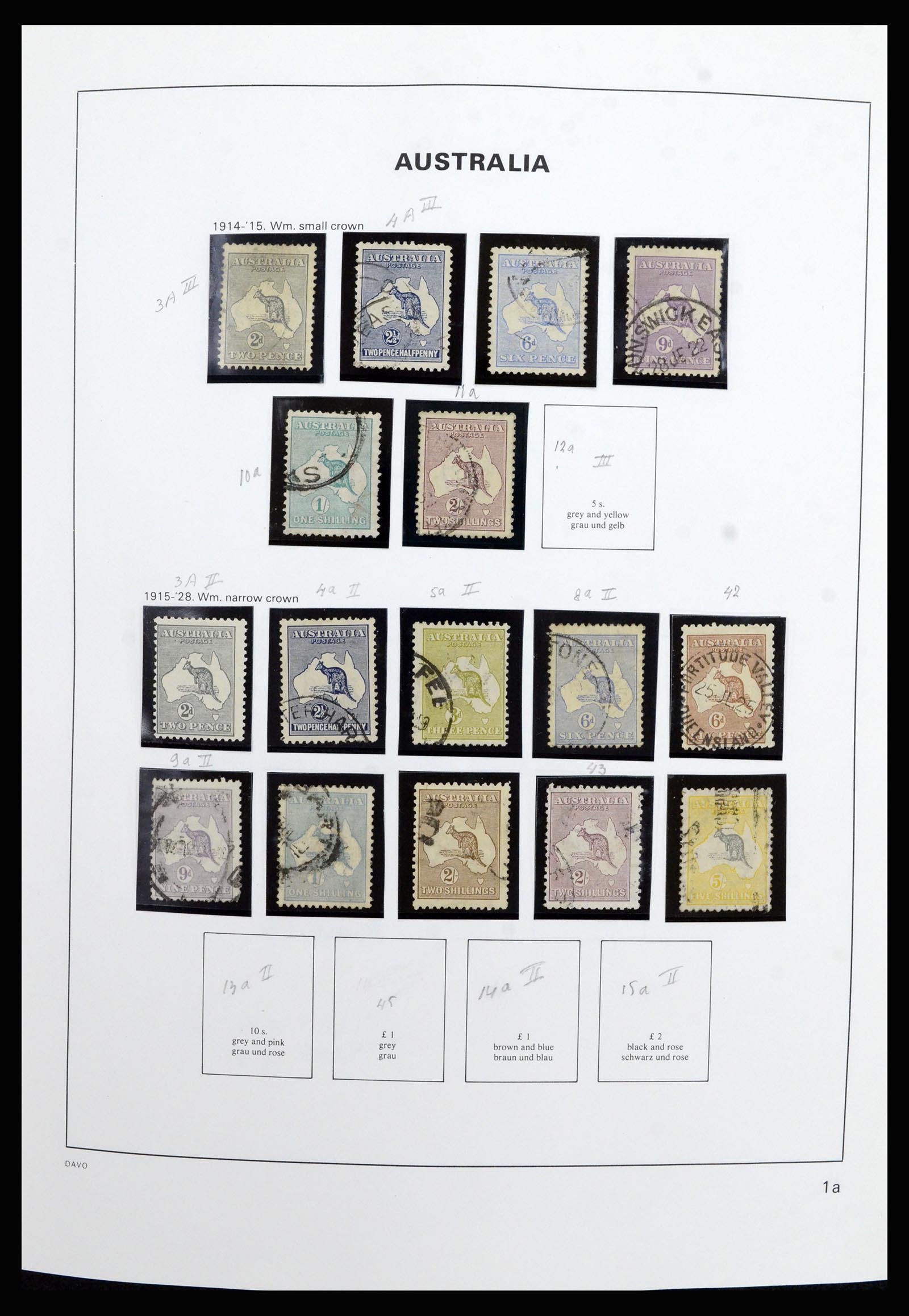 37085 002 - Stamp collection 37085 Australia 1913-2018!
