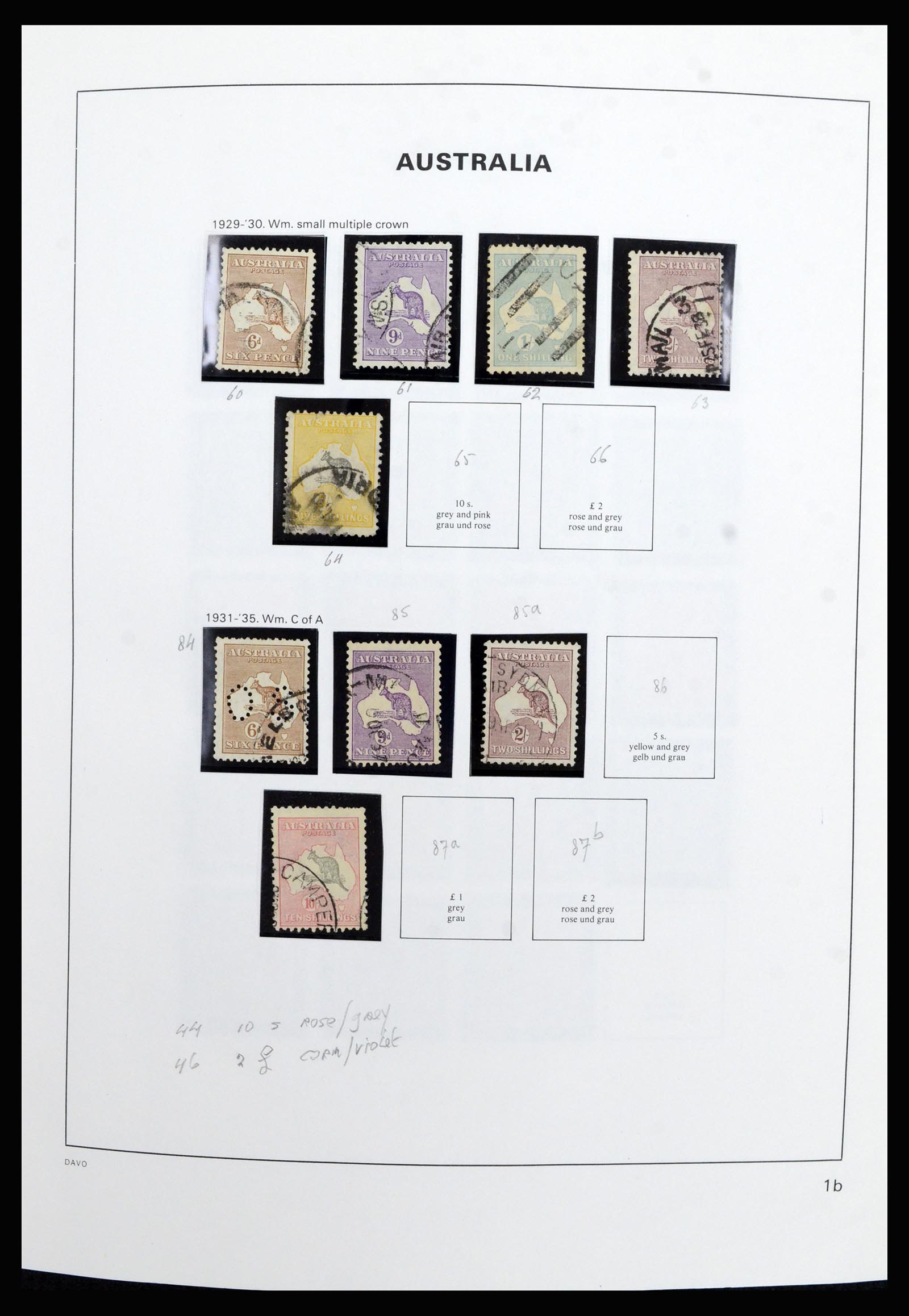 37085 003 - Stamp collection 37085 Australia 1913-2018!