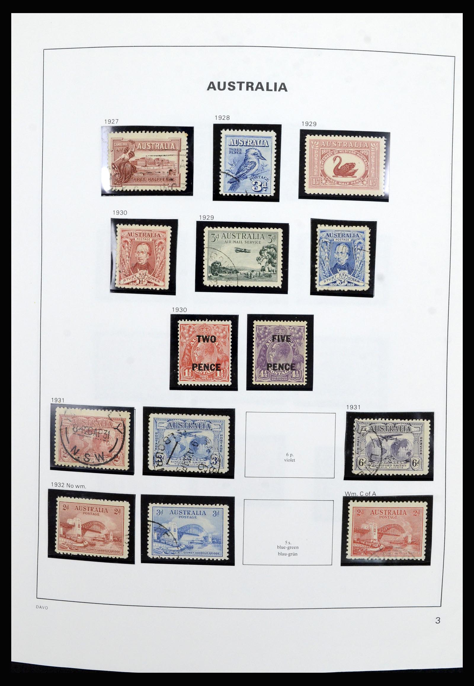 37085 007 - Stamp collection 37085 Australia 1913-2018!