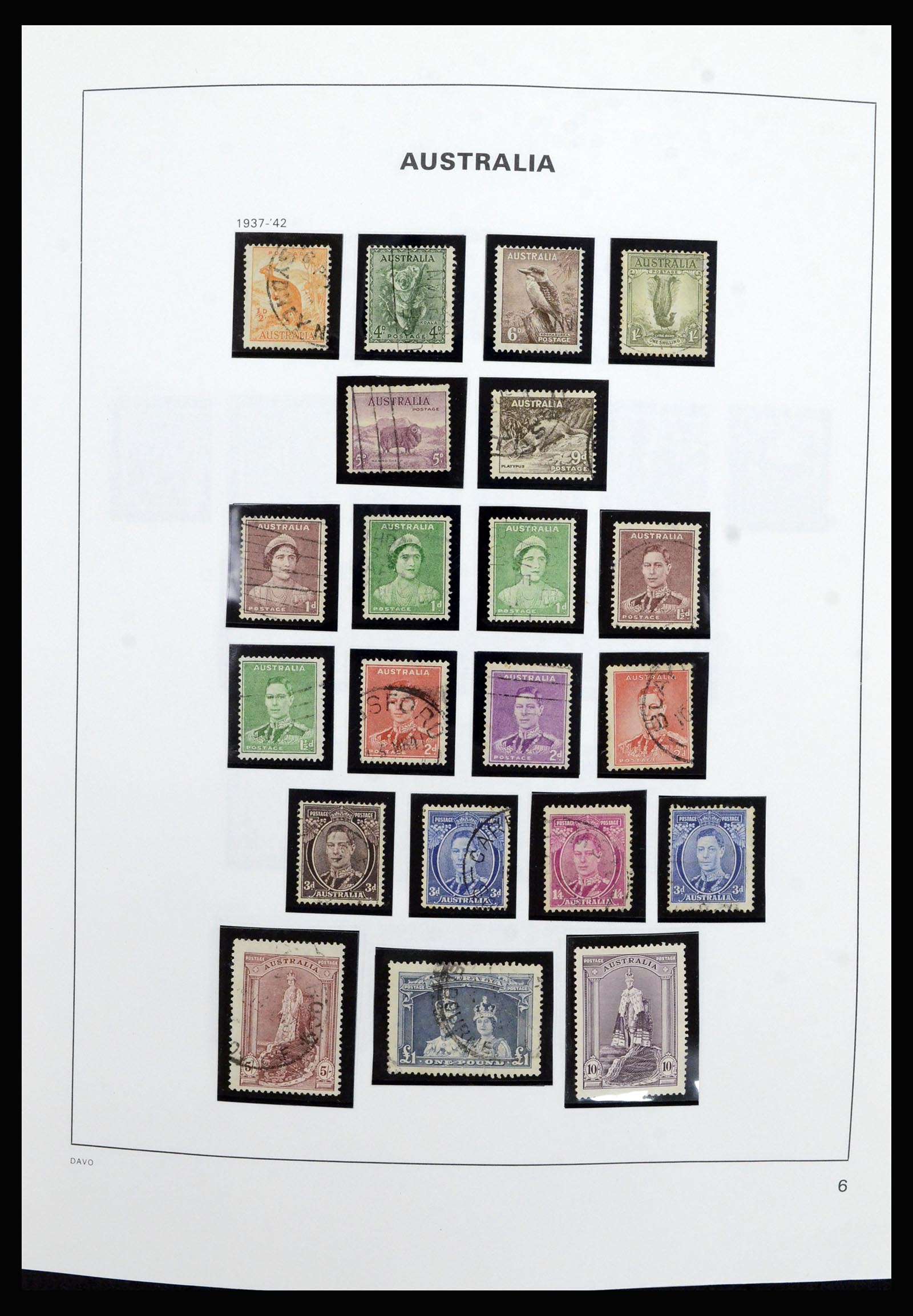 37085 010 - Stamp collection 37085 Australia 1913-2018!
