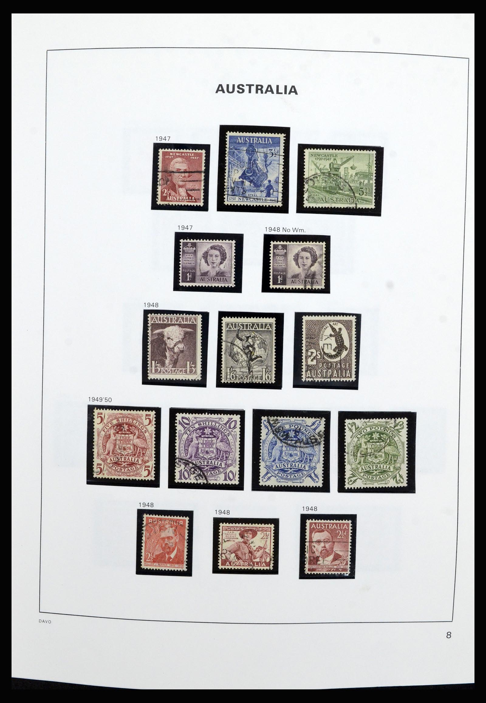 37085 012 - Stamp collection 37085 Australia 1913-2018!