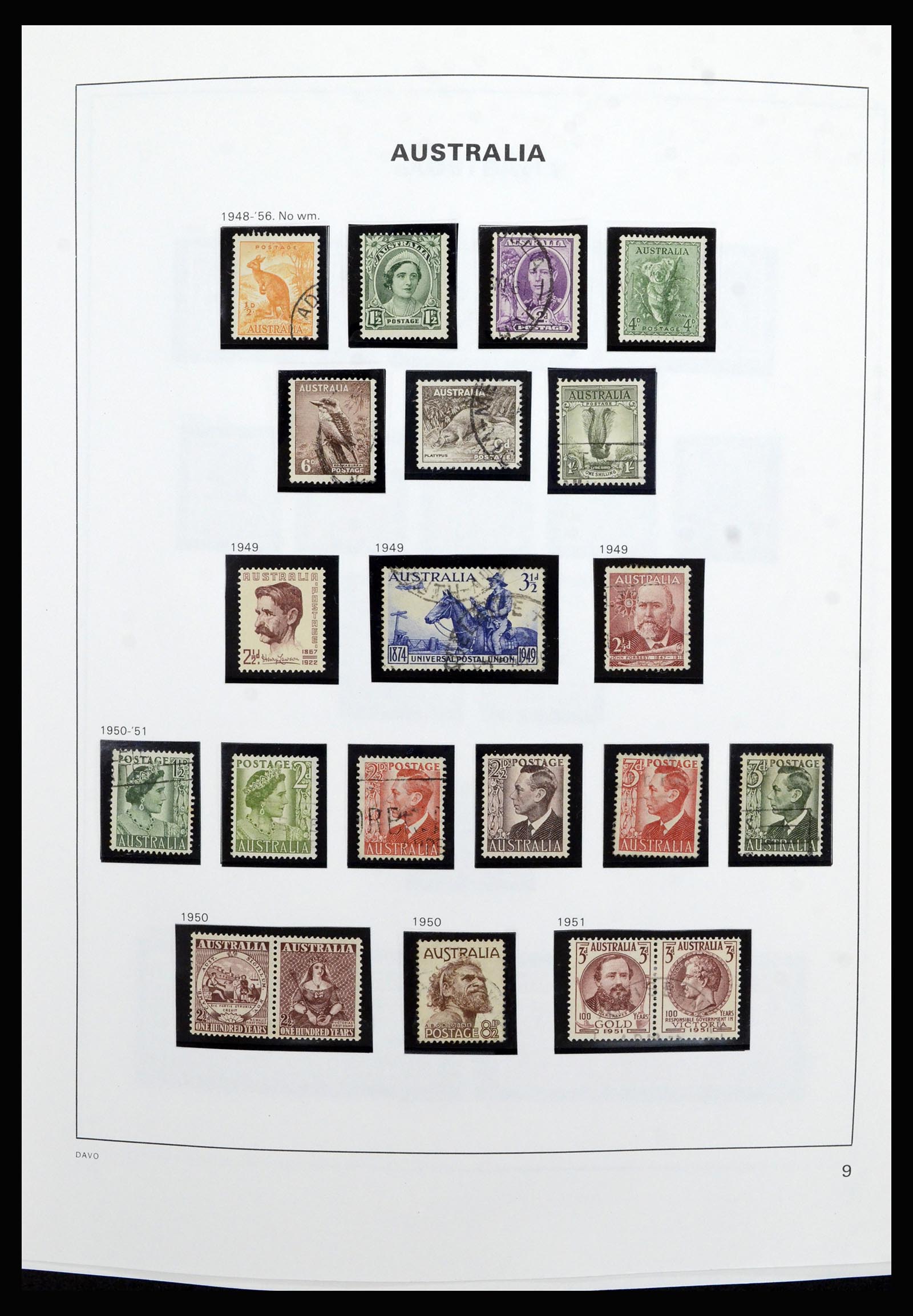 37085 013 - Stamp collection 37085 Australia 1913-2018!