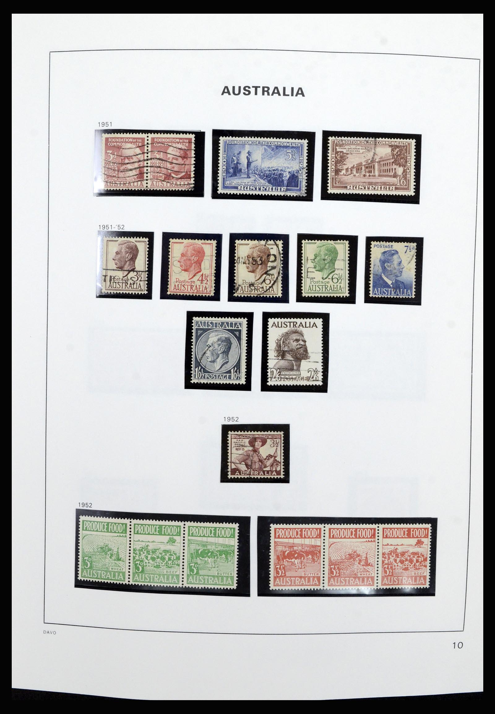 37085 014 - Postzegelverzameling 37085 Australië 1913-2018!