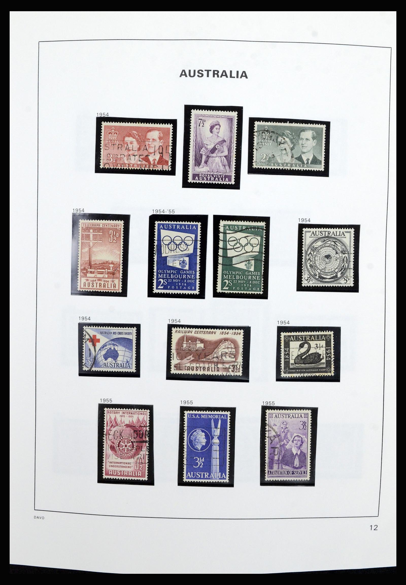 37085 016 - Postzegelverzameling 37085 Australië 1913-2018!