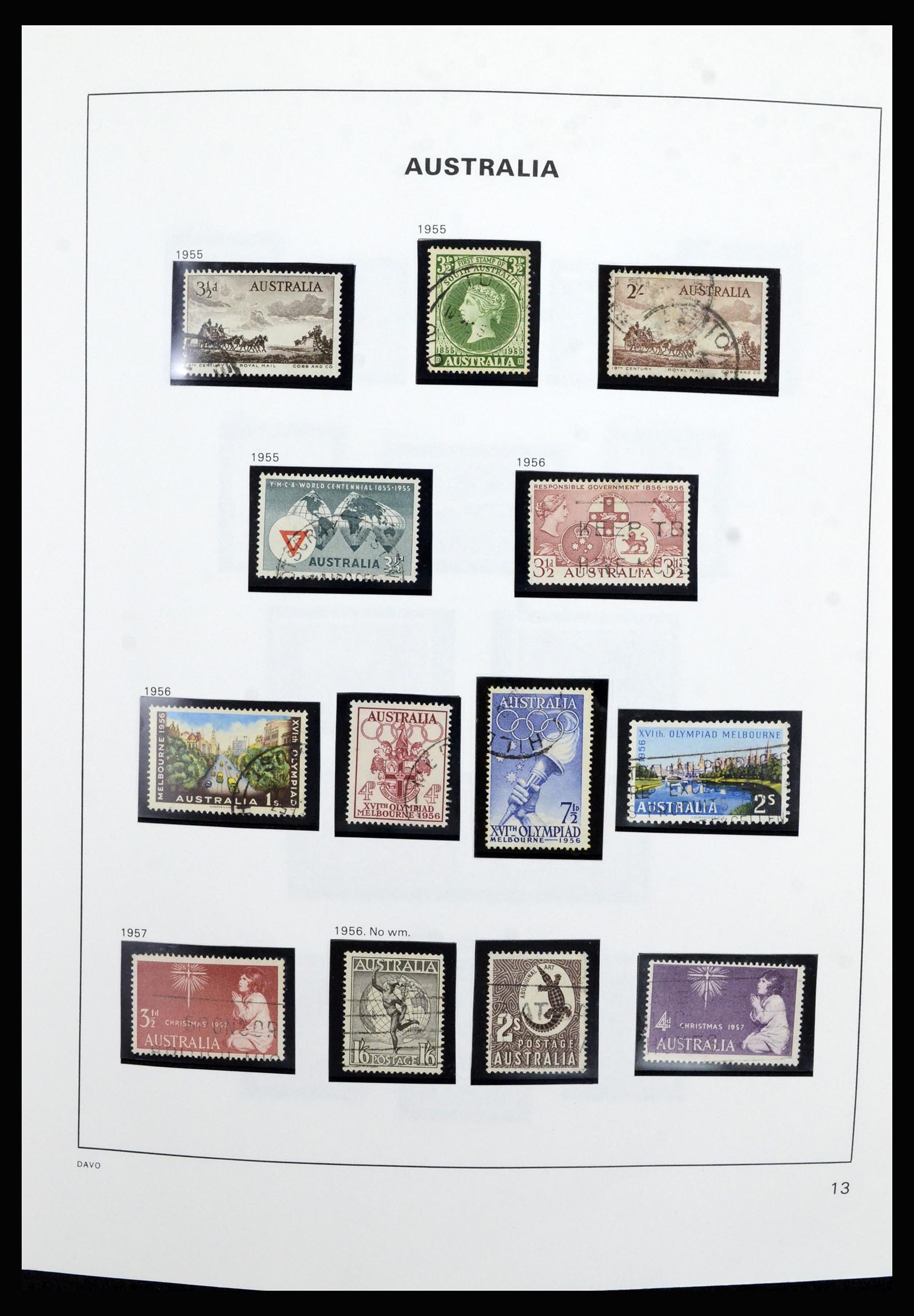 37085 017 - Stamp collection 37085 Australia 1913-2018!