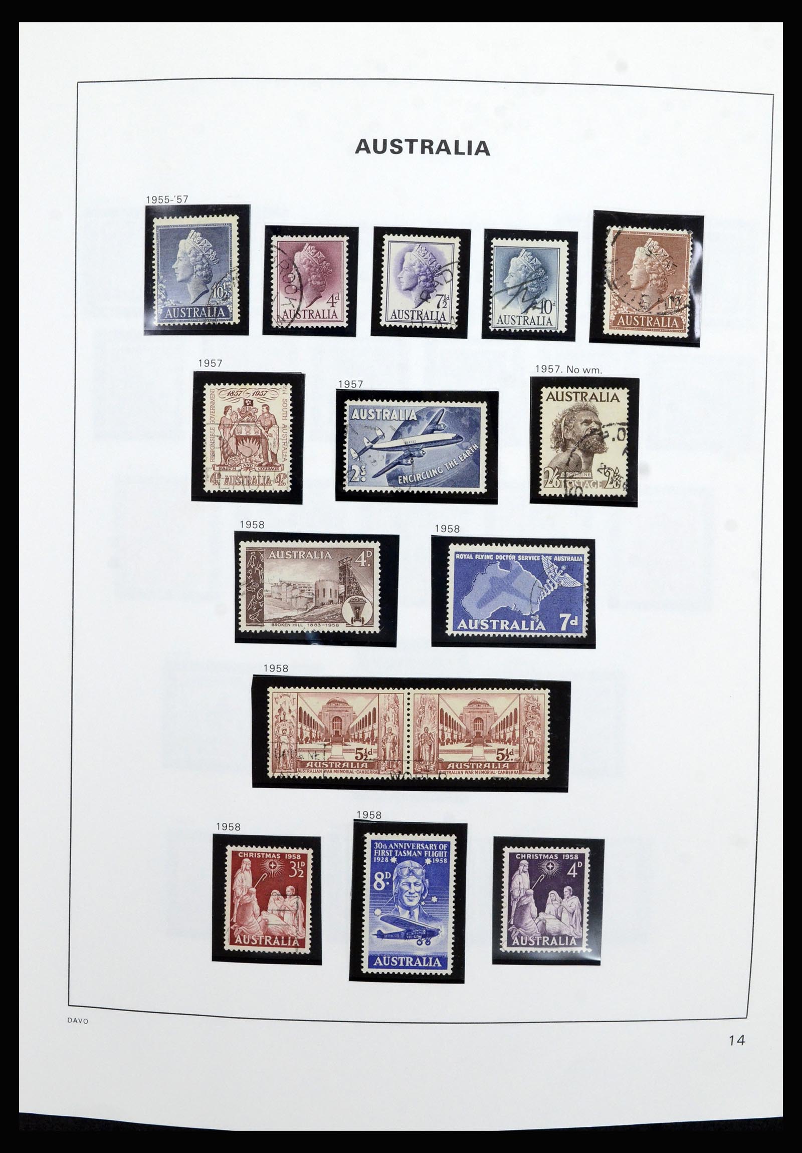 37085 018 - Stamp collection 37085 Australia 1913-2018!