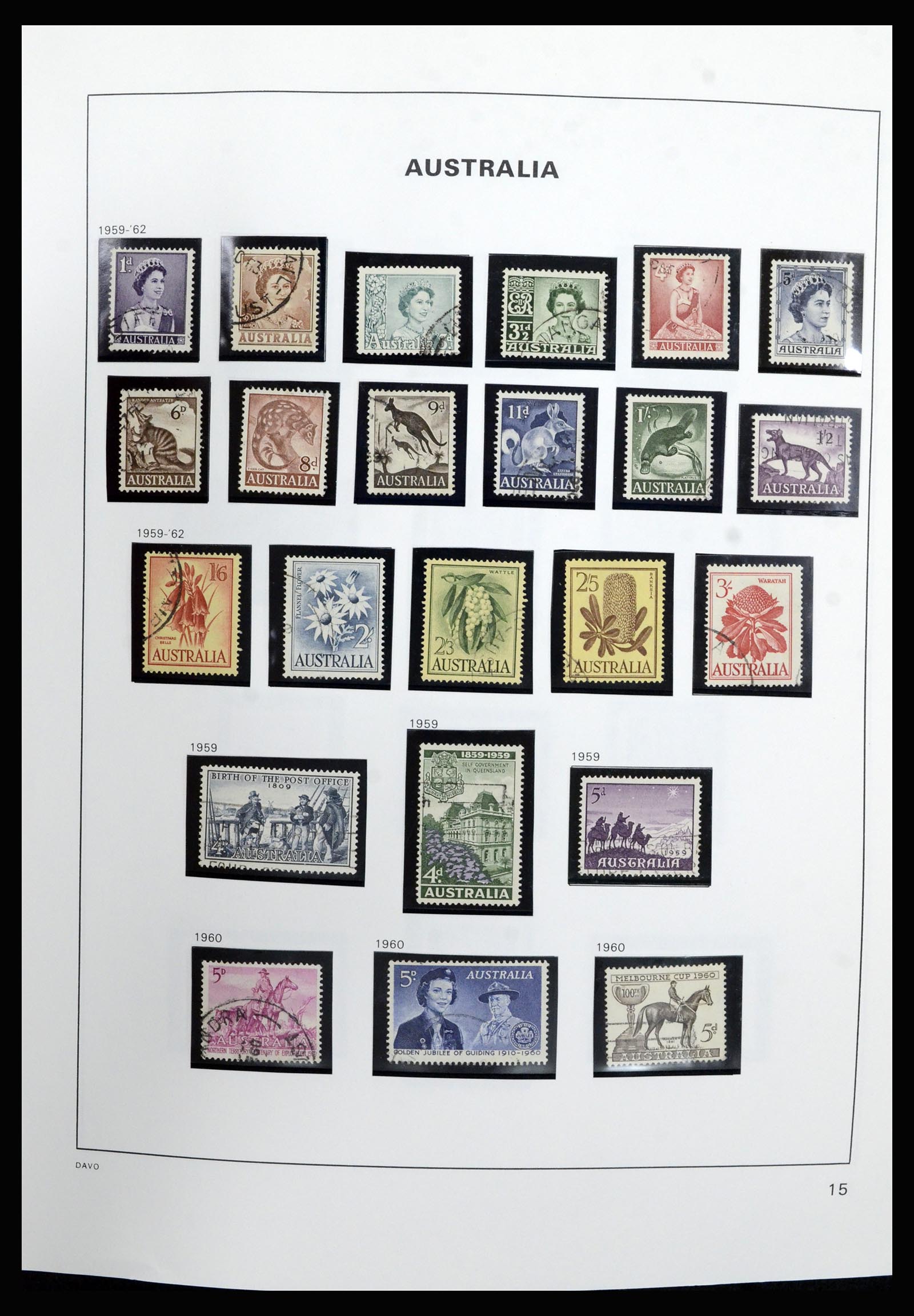 37085 019 - Stamp collection 37085 Australia 1913-2018!