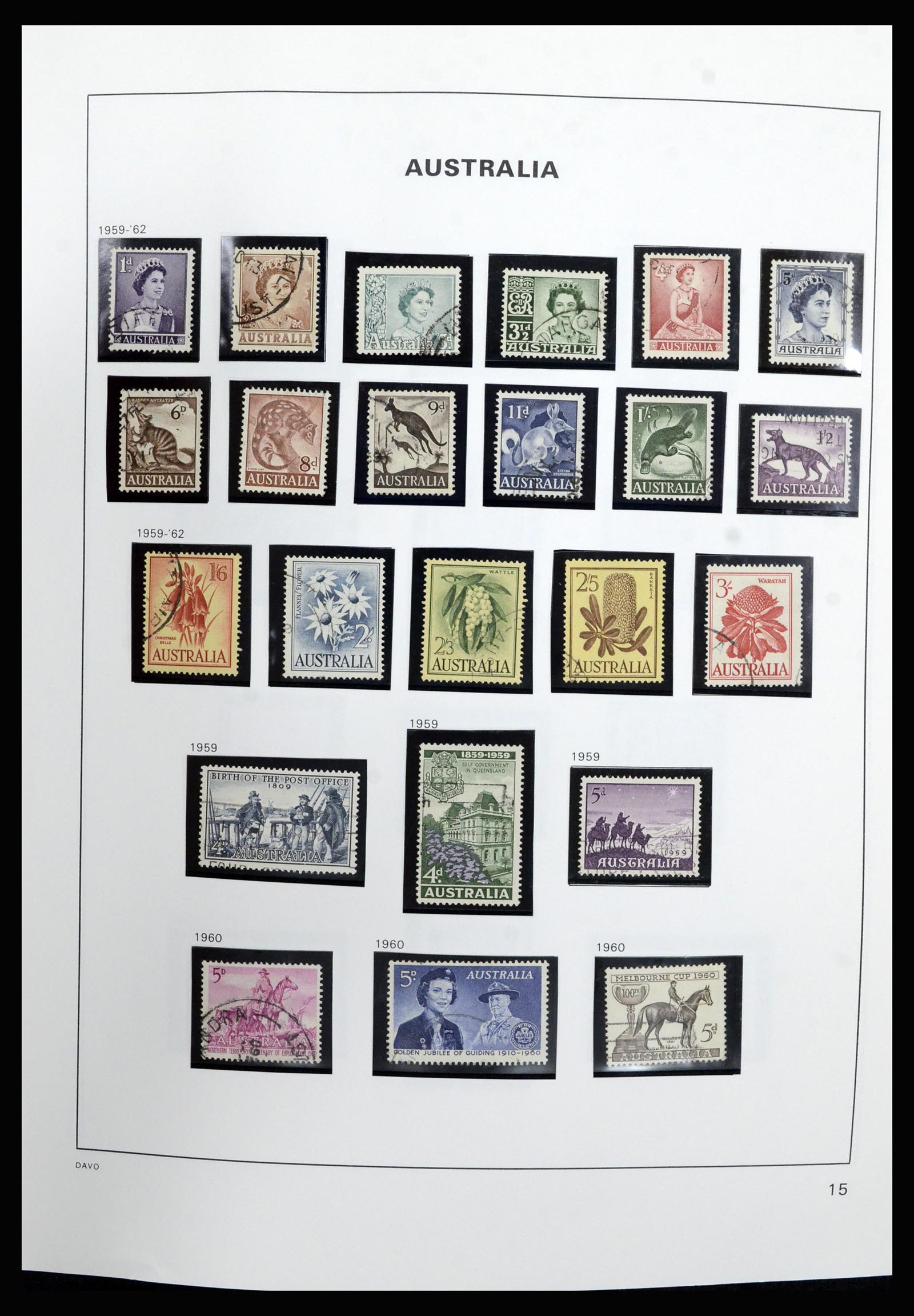 37085 019 - Postzegelverzameling 37085 Australië 1913-2018!