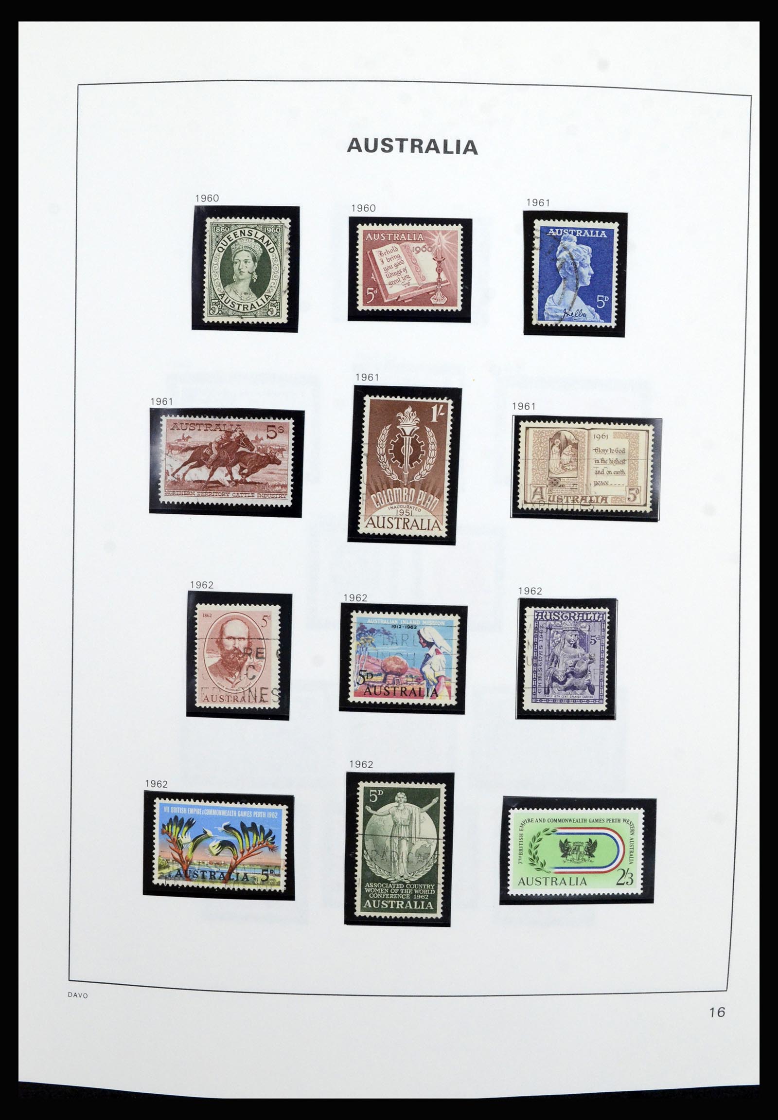 37085 020 - Postzegelverzameling 37085 Australië 1913-2018!