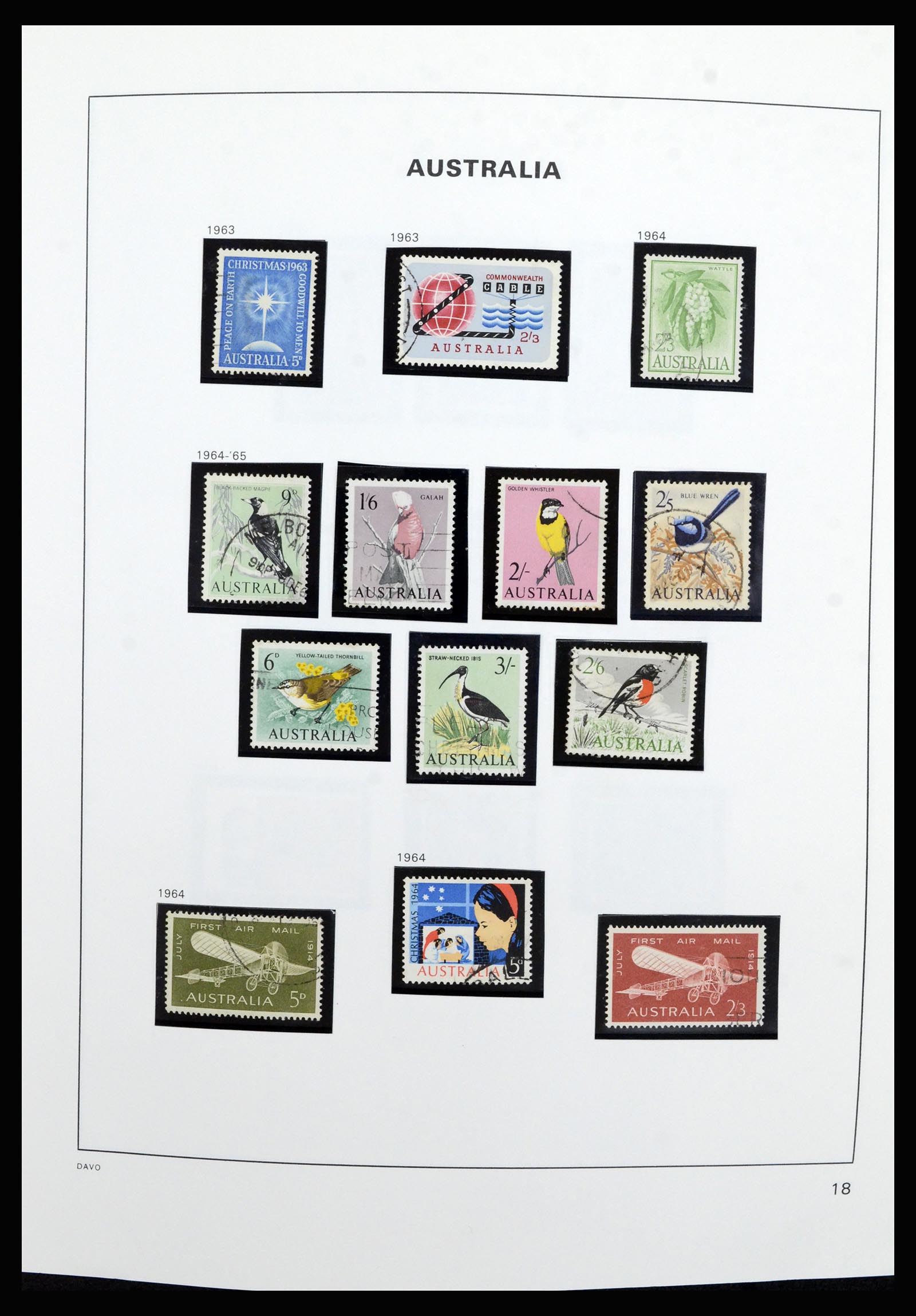 37085 022 - Stamp collection 37085 Australia 1913-2018!