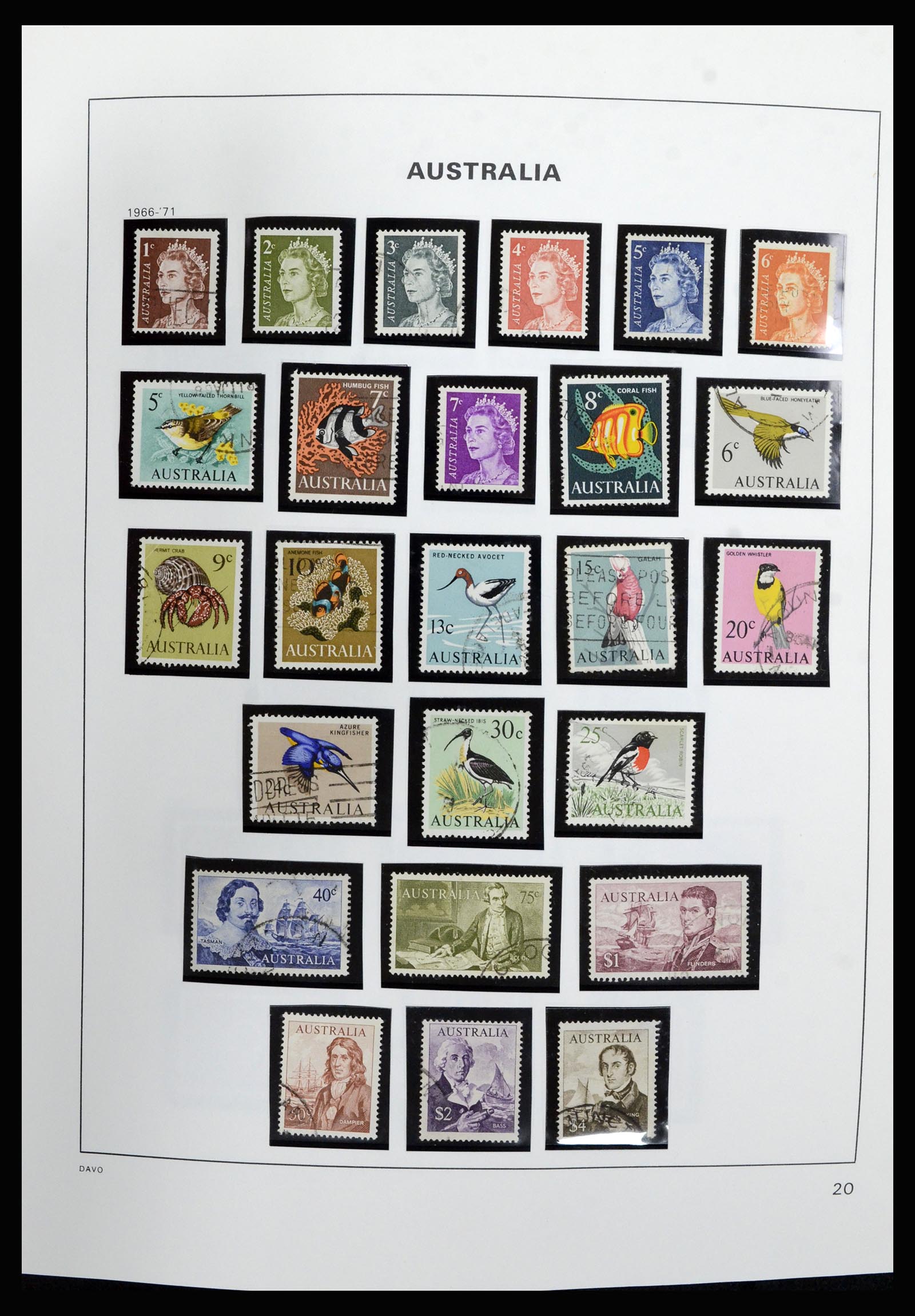 37085 024 - Stamp collection 37085 Australia 1913-2018!
