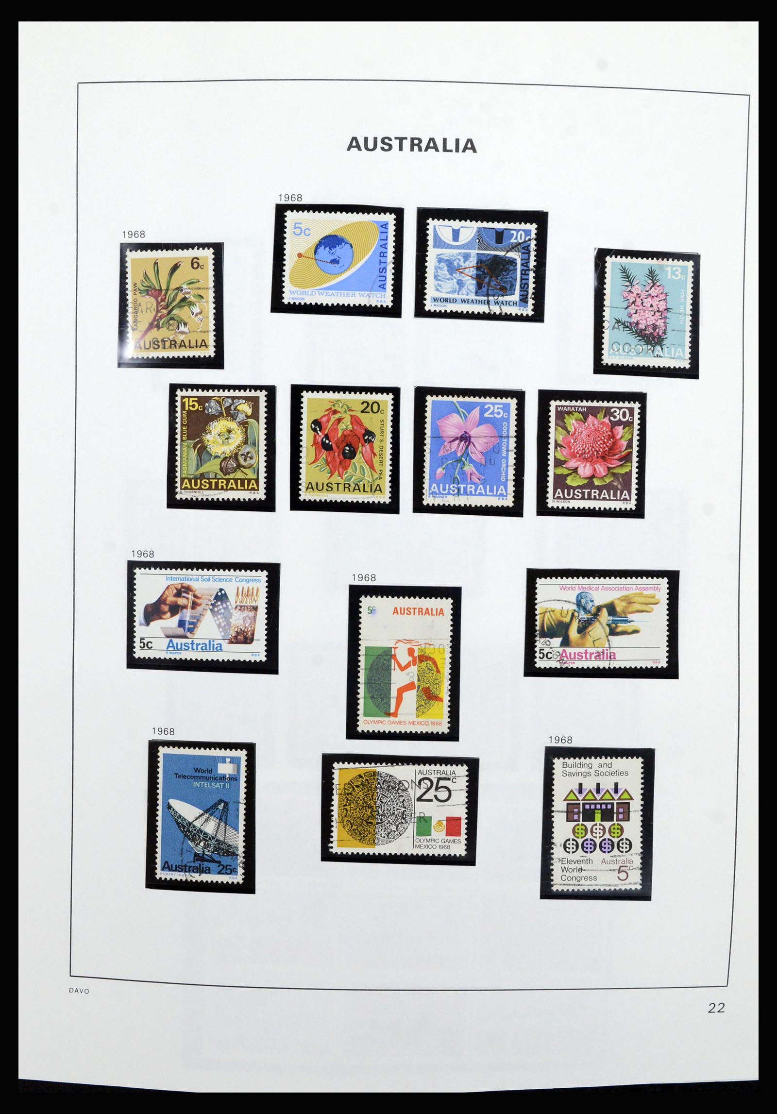 37085 026 - Stamp collection 37085 Australia 1913-2018!