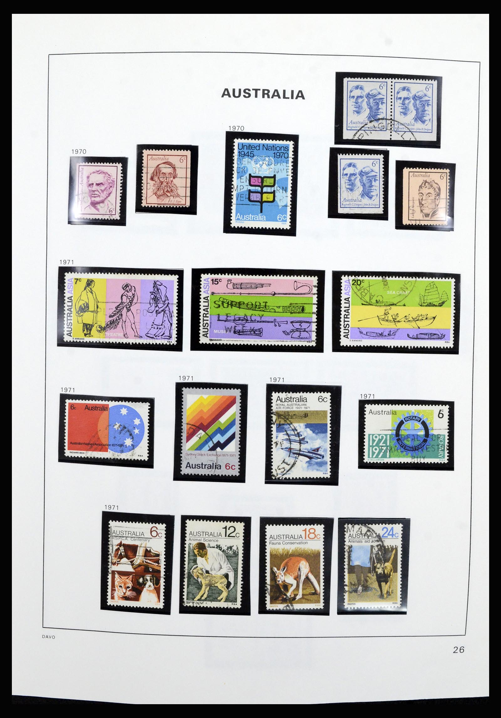 37085 031 - Stamp collection 37085 Australia 1913-2018!