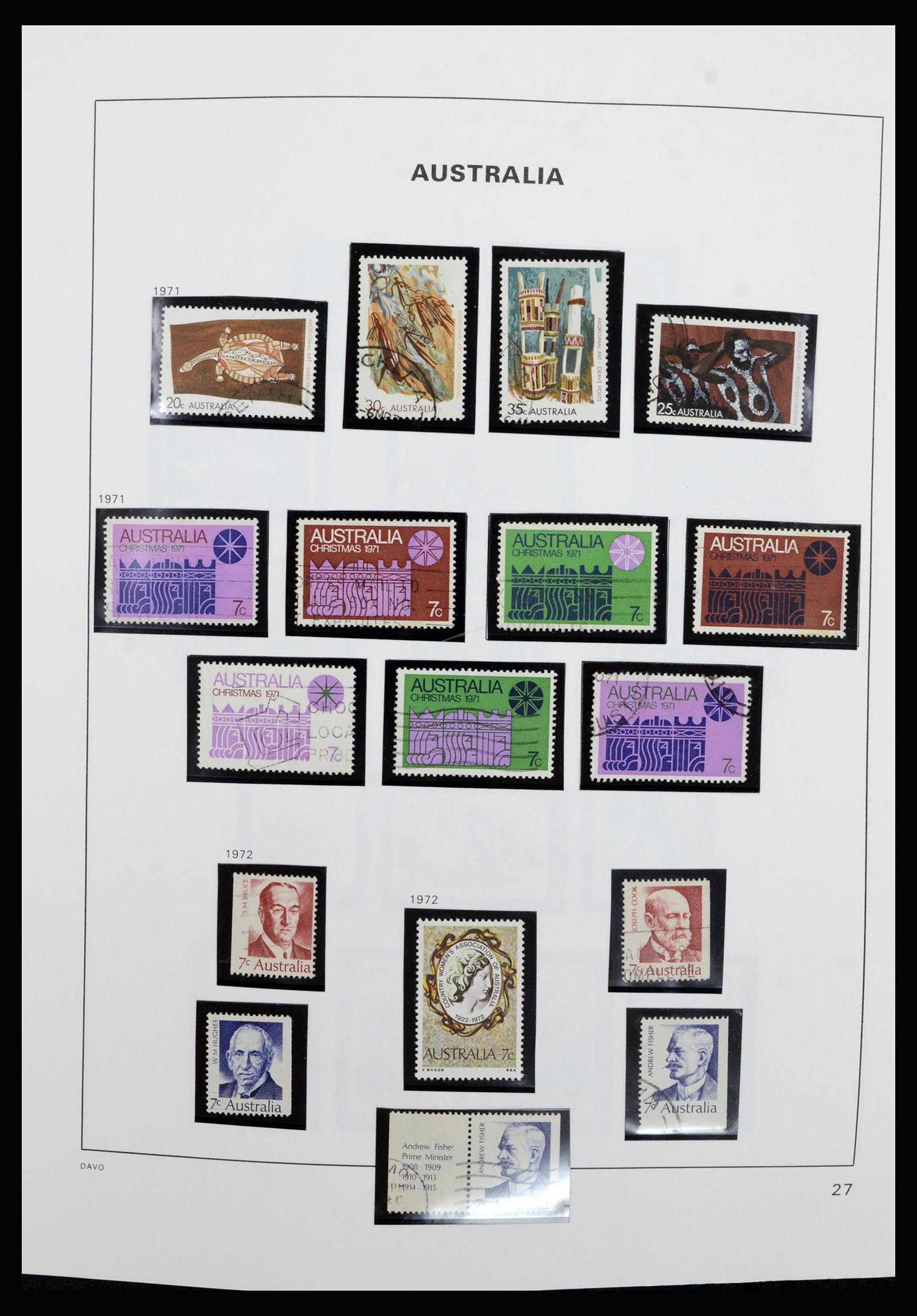 37085 032 - Stamp collection 37085 Australia 1913-2018!
