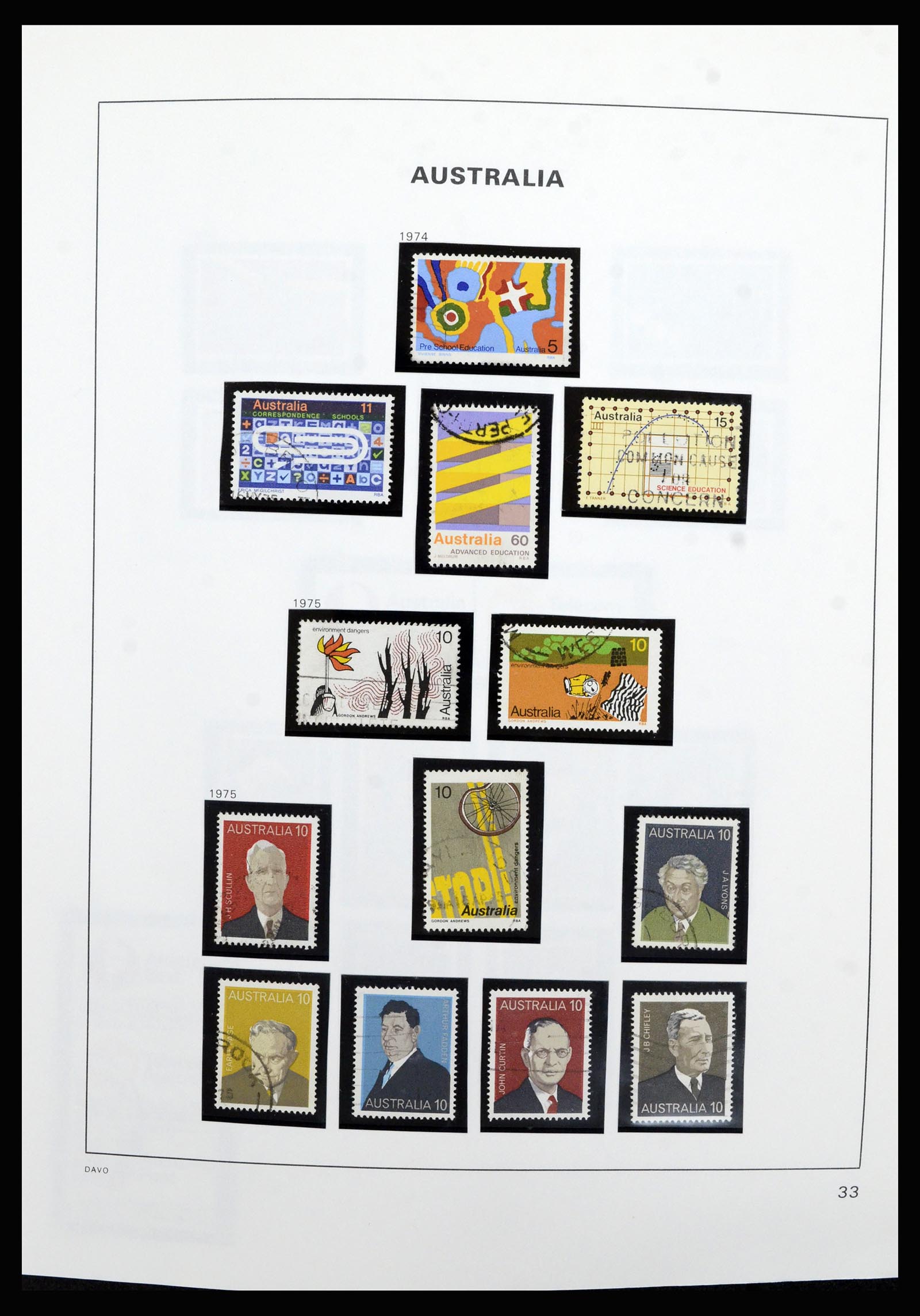 37085 039 - Stamp collection 37085 Australia 1913-2018!