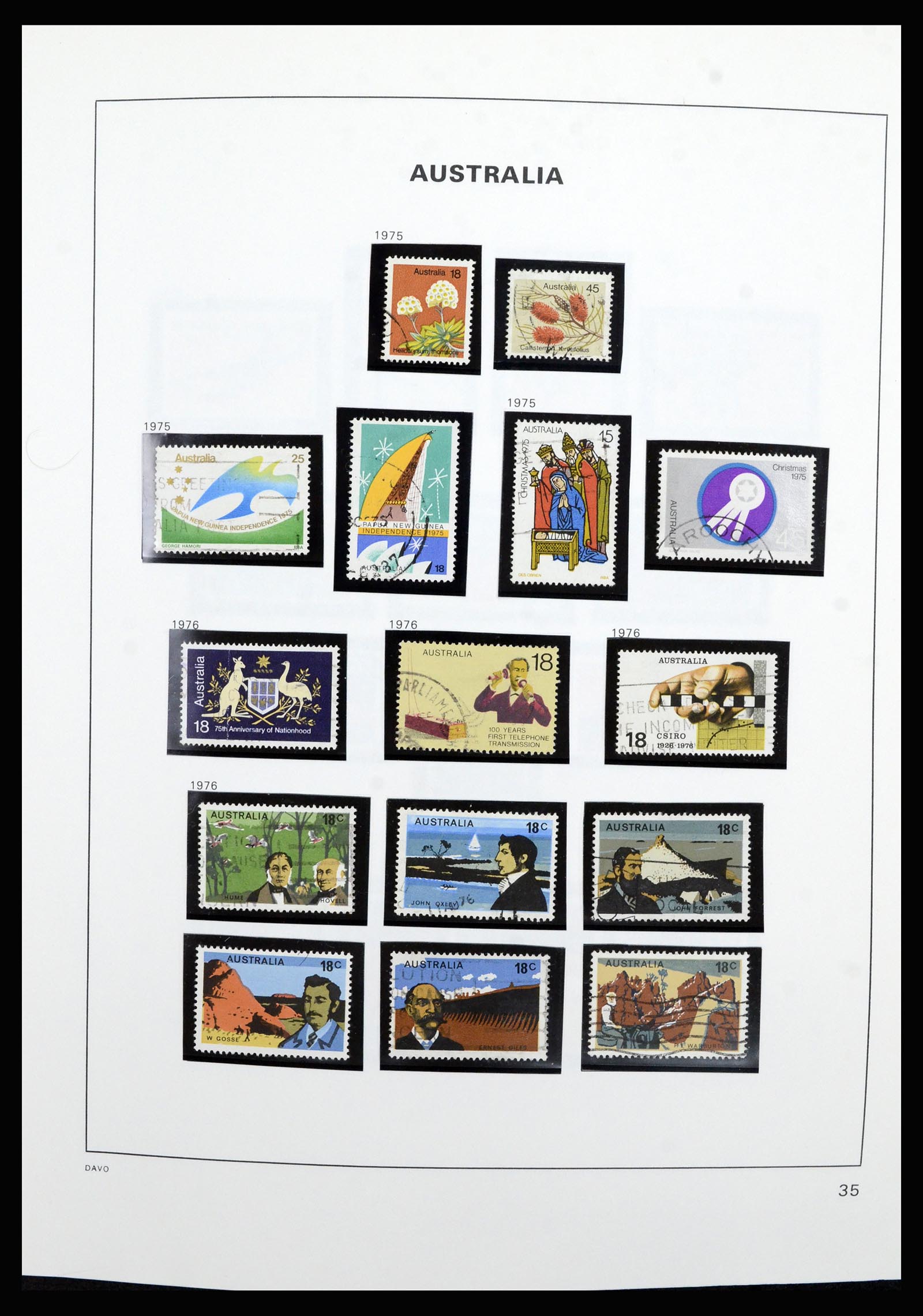 37085 041 - Stamp collection 37085 Australia 1913-2018!