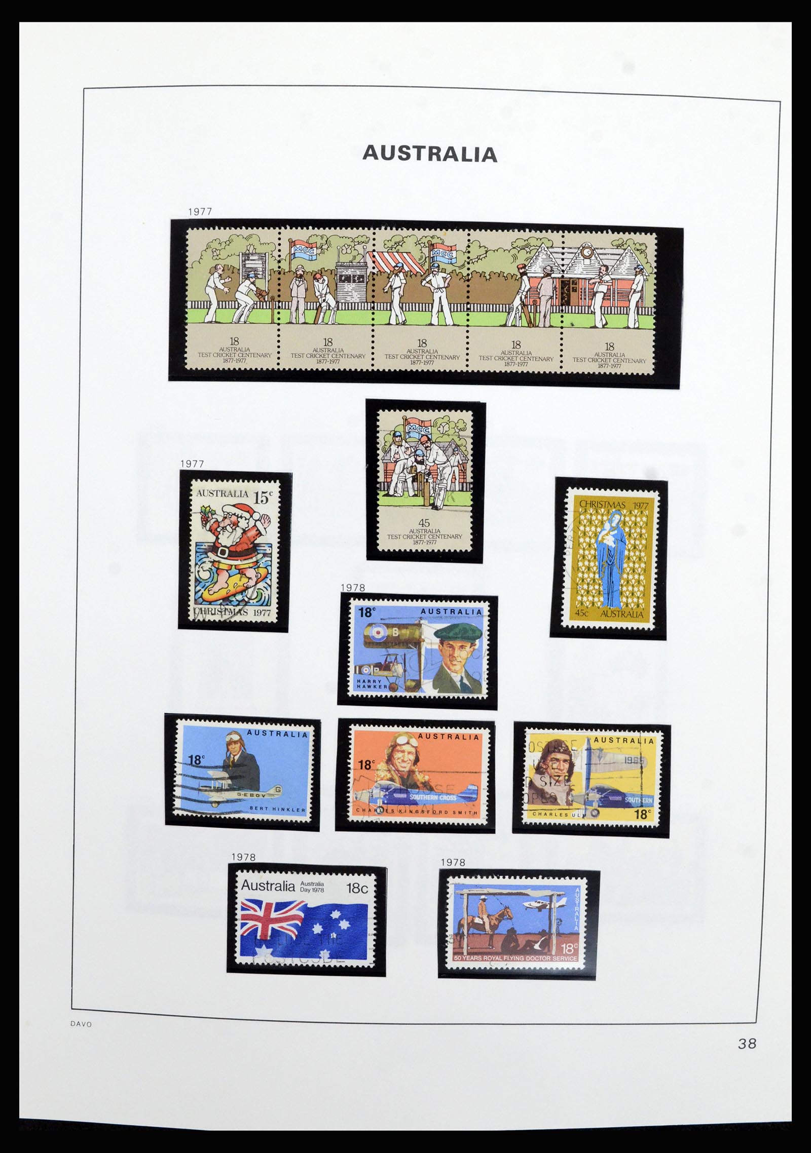 37085 044 - Stamp collection 37085 Australia 1913-2018!