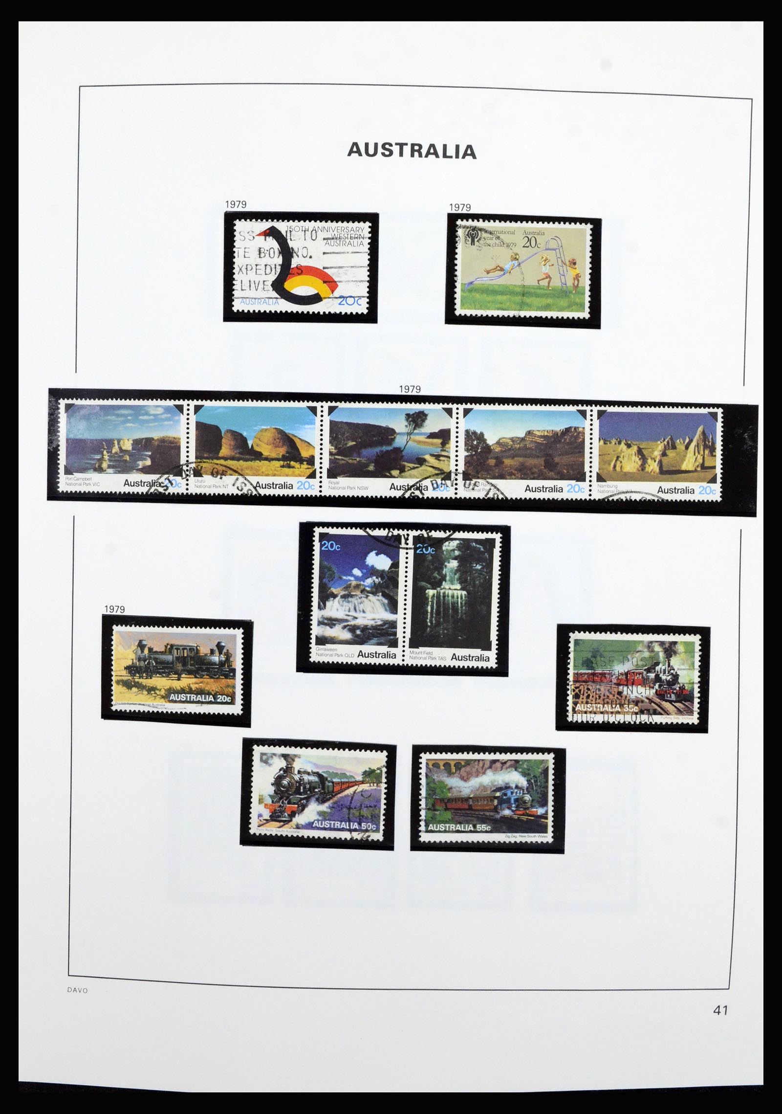 37085 047 - Stamp collection 37085 Australia 1913-2018!
