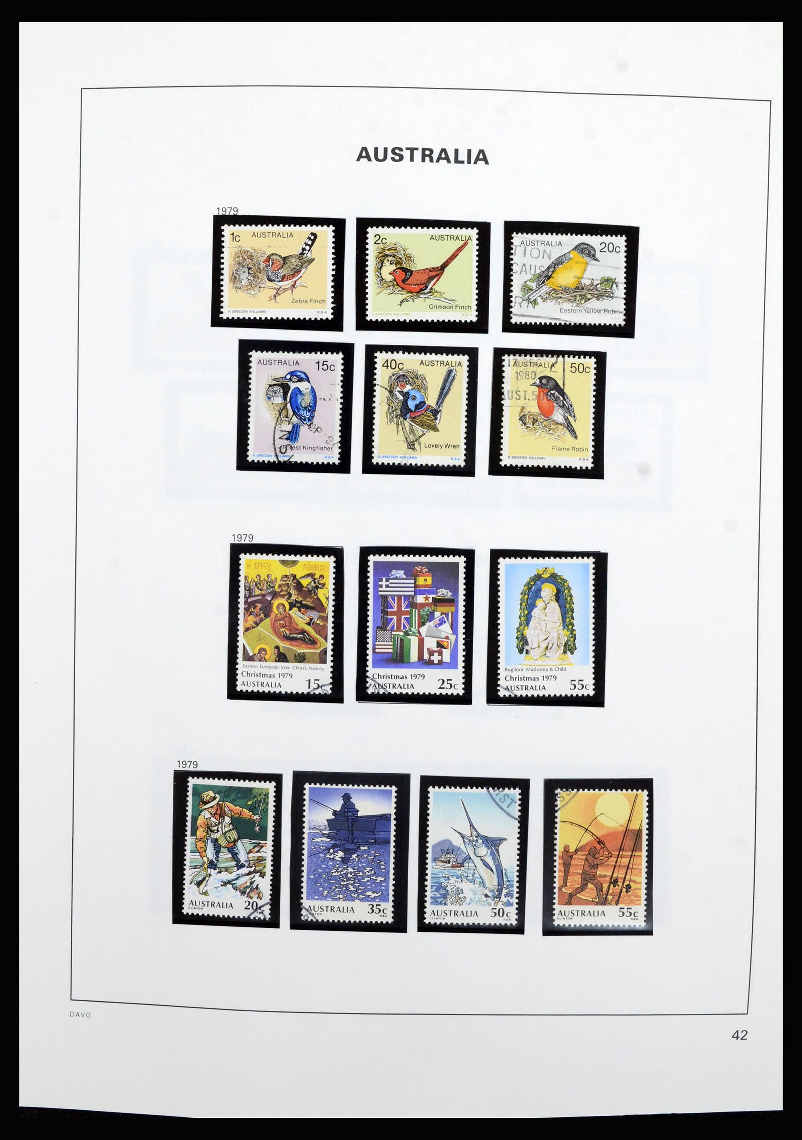 37085 048 - Stamp collection 37085 Australia 1913-2018!