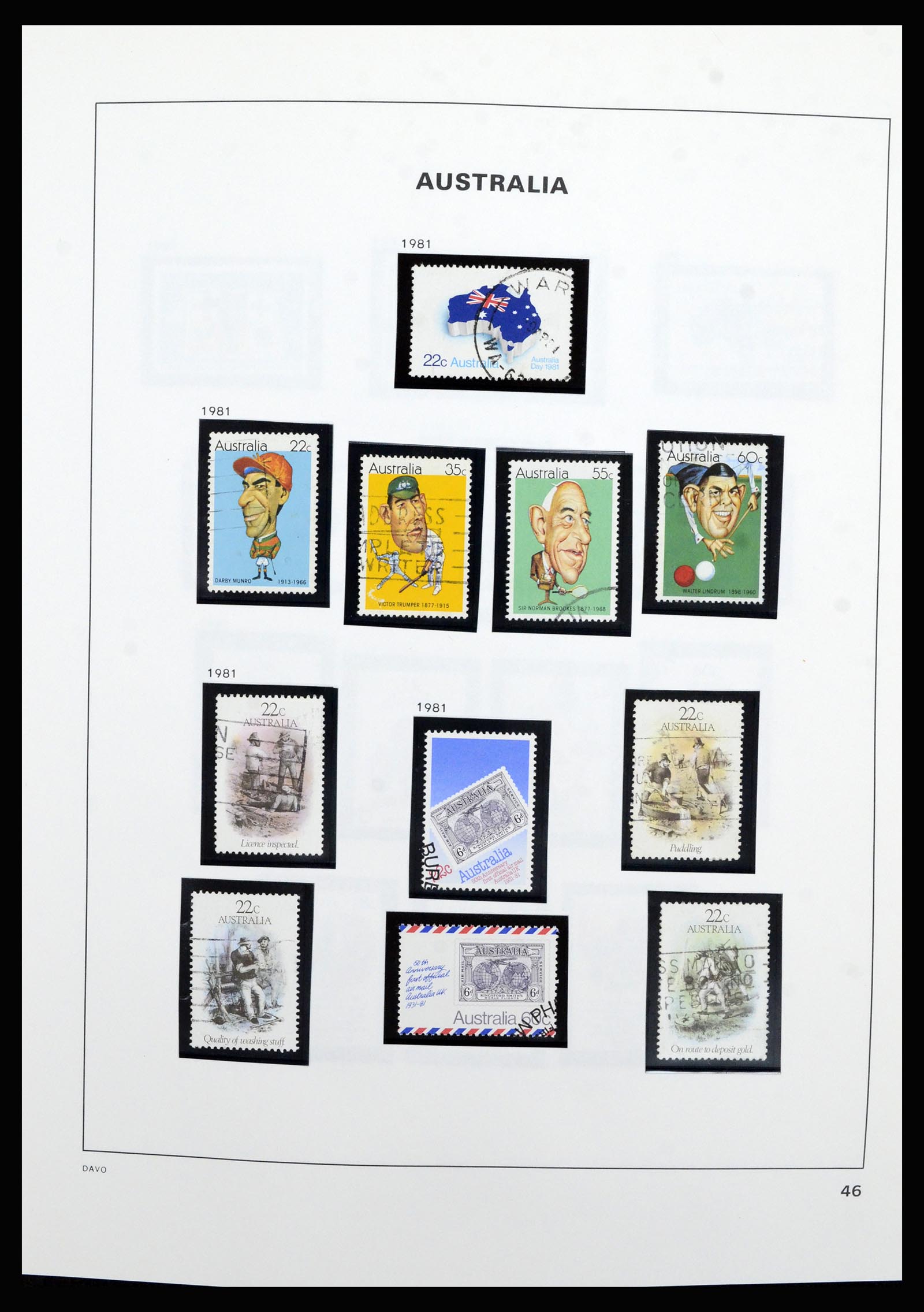 37085 052 - Stamp collection 37085 Australia 1913-2018!