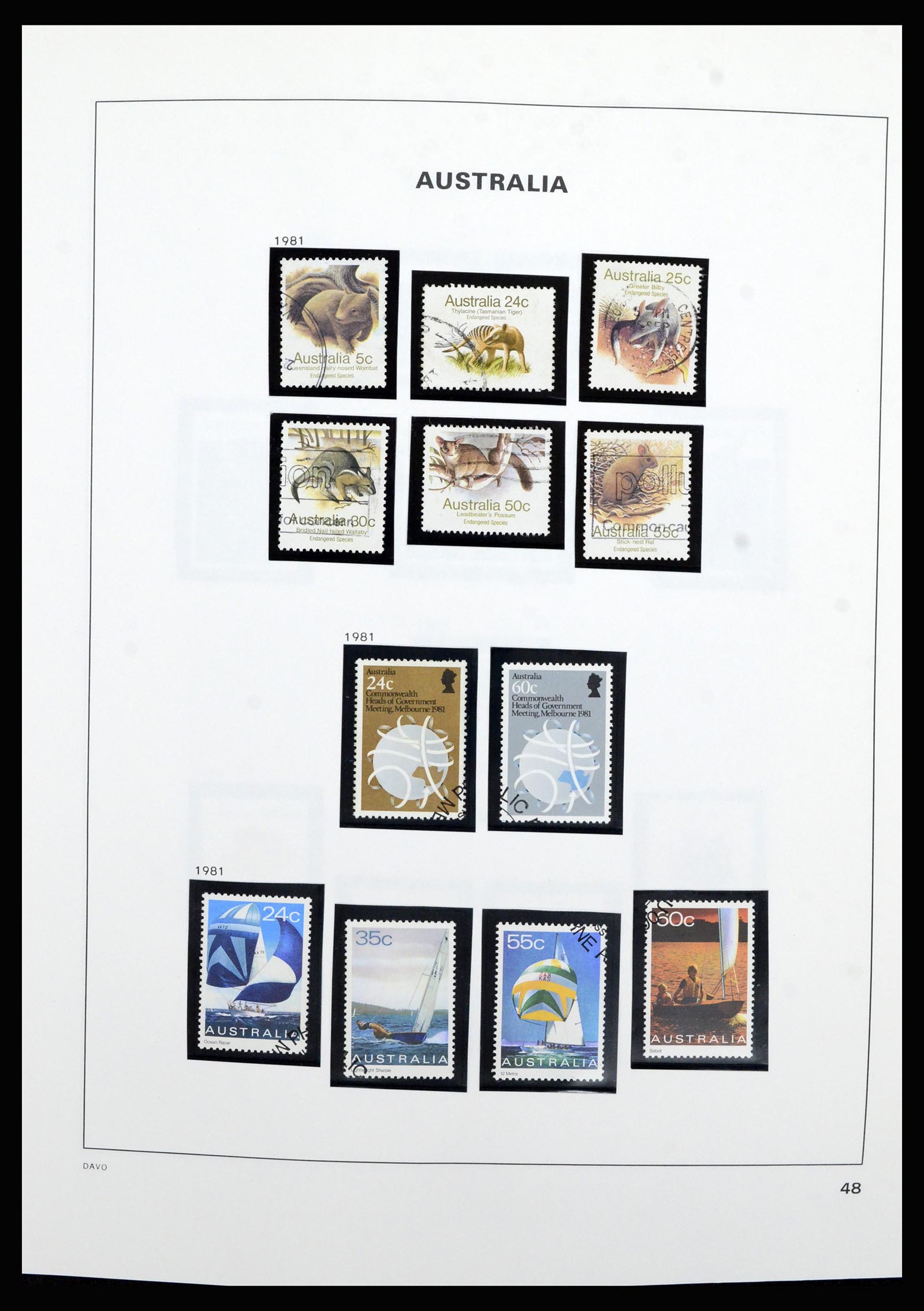 37085 054 - Stamp collection 37085 Australia 1913-2018!