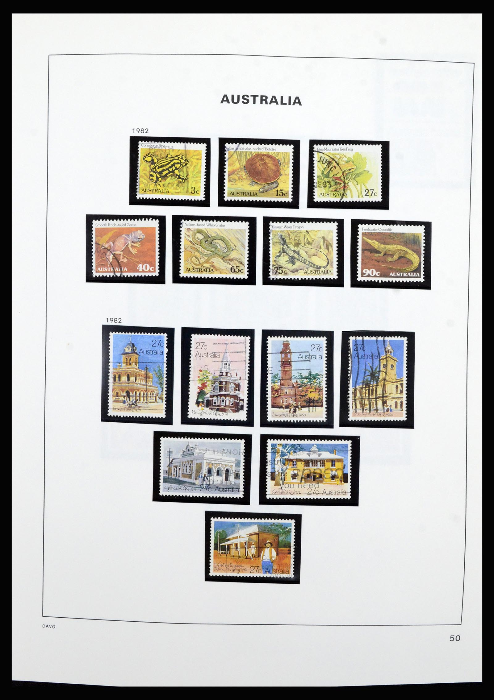 37085 056 - Stamp collection 37085 Australia 1913-2018!