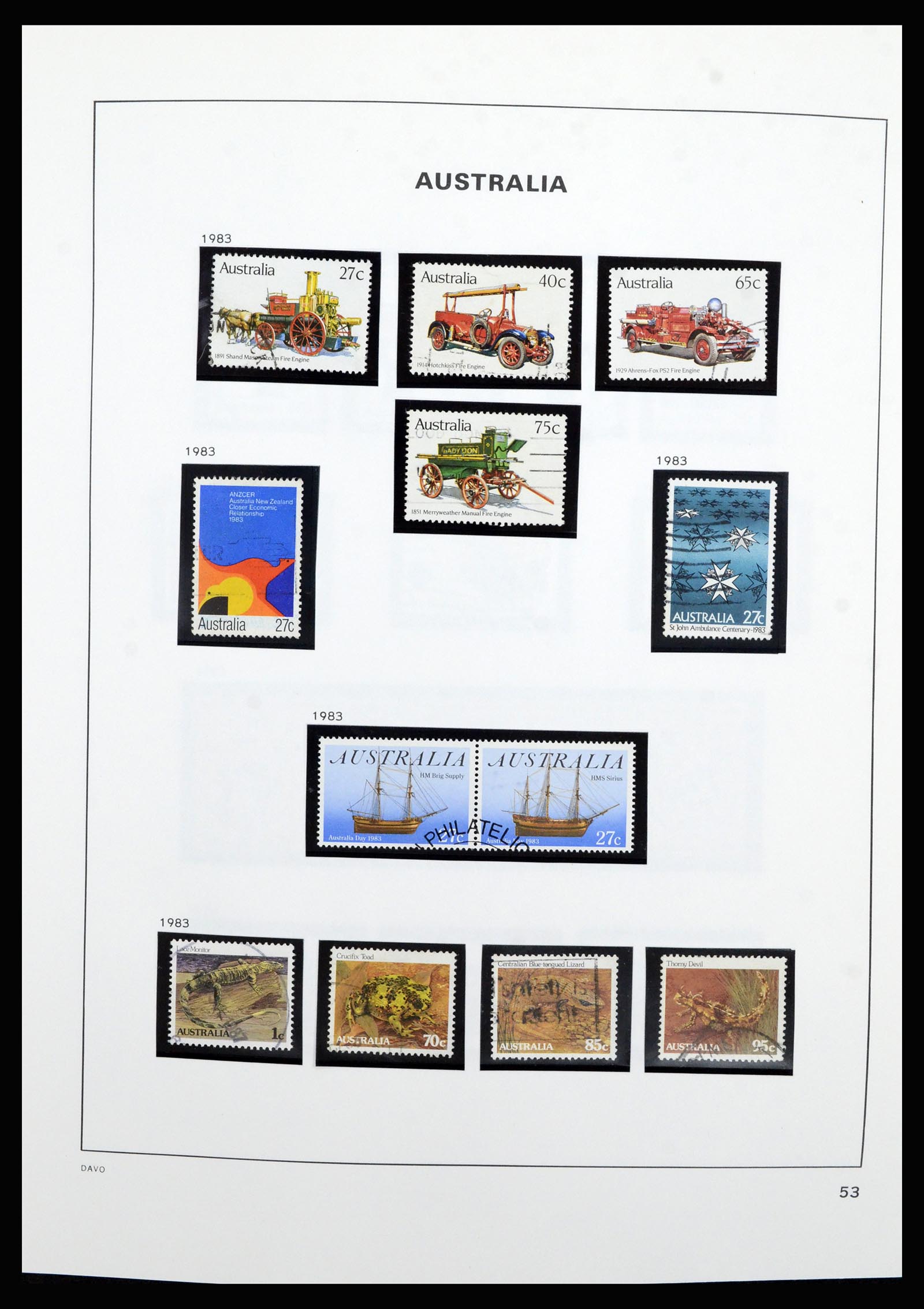 37085 059 - Stamp collection 37085 Australia 1913-2018!