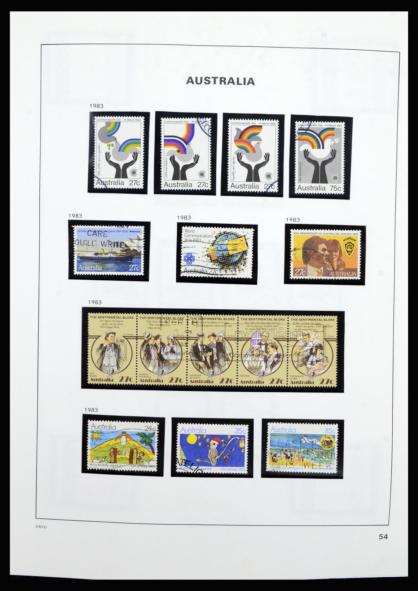 37085 060 - Stamp collection 37085 Australia 1913-2018!