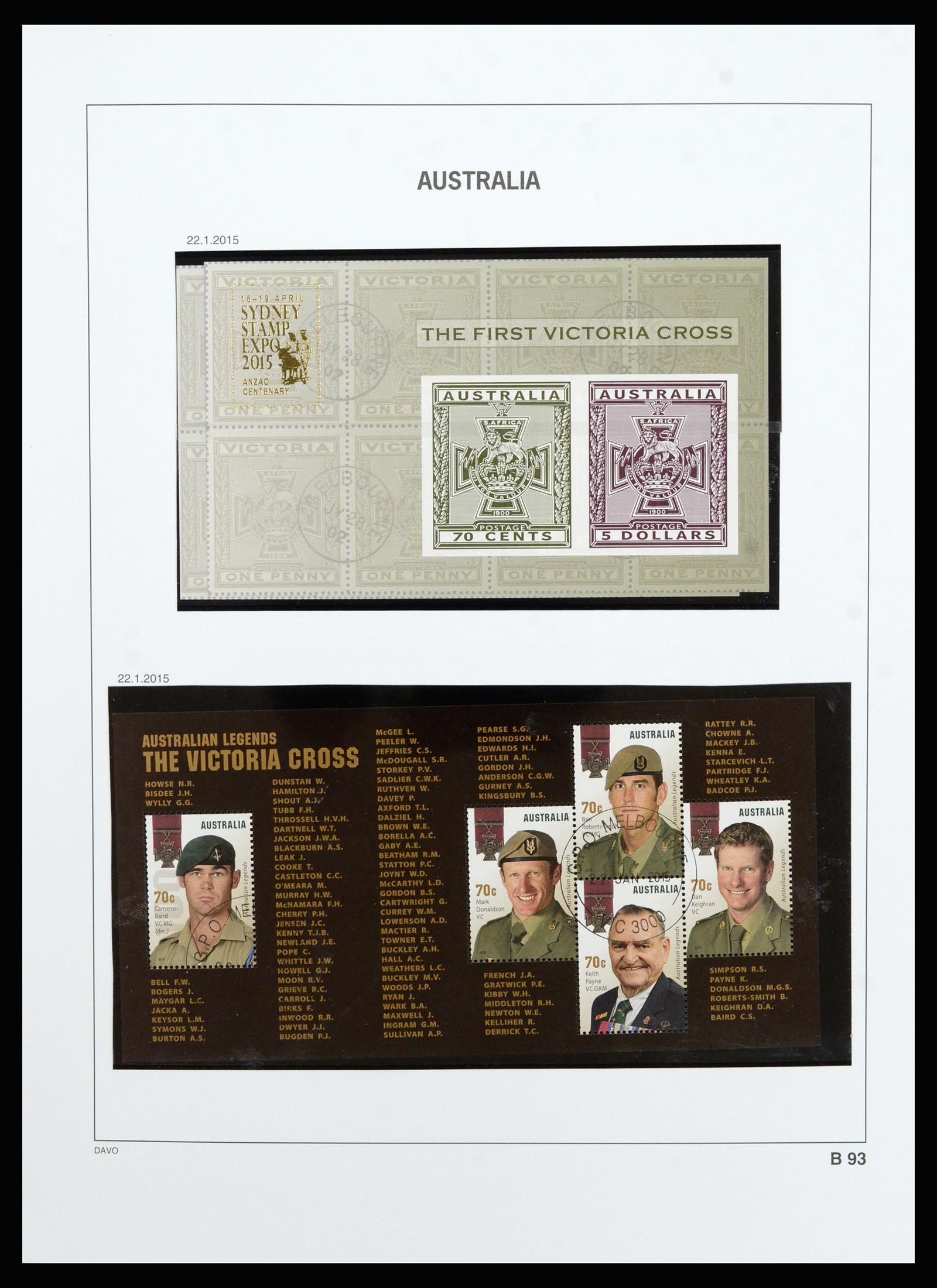 37085 488 - Stamp collection 37085 Australia 1913-2018!