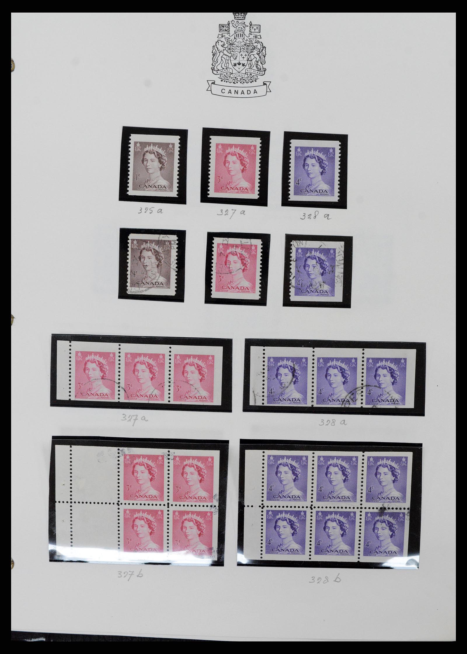 37086 027 - Stamp collection 37086 Canada 1859-2015.