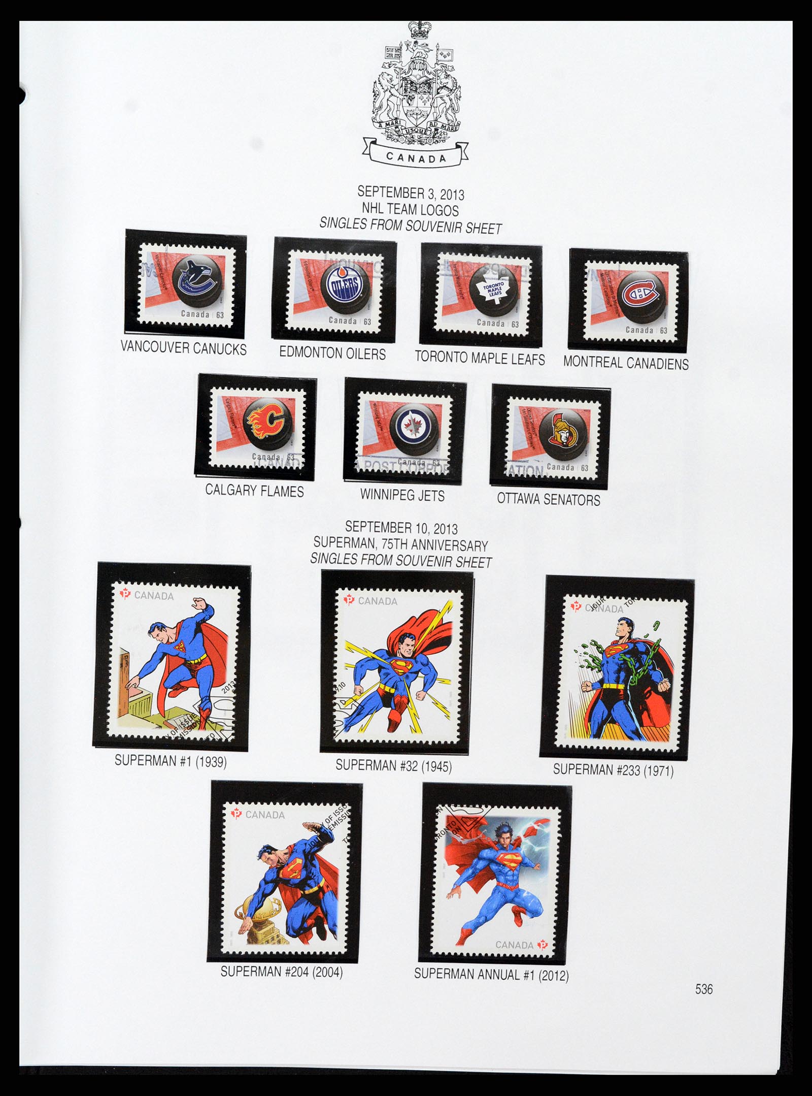 37086 668 - Postzegelverzameling 37086 Canada 1859-2015.