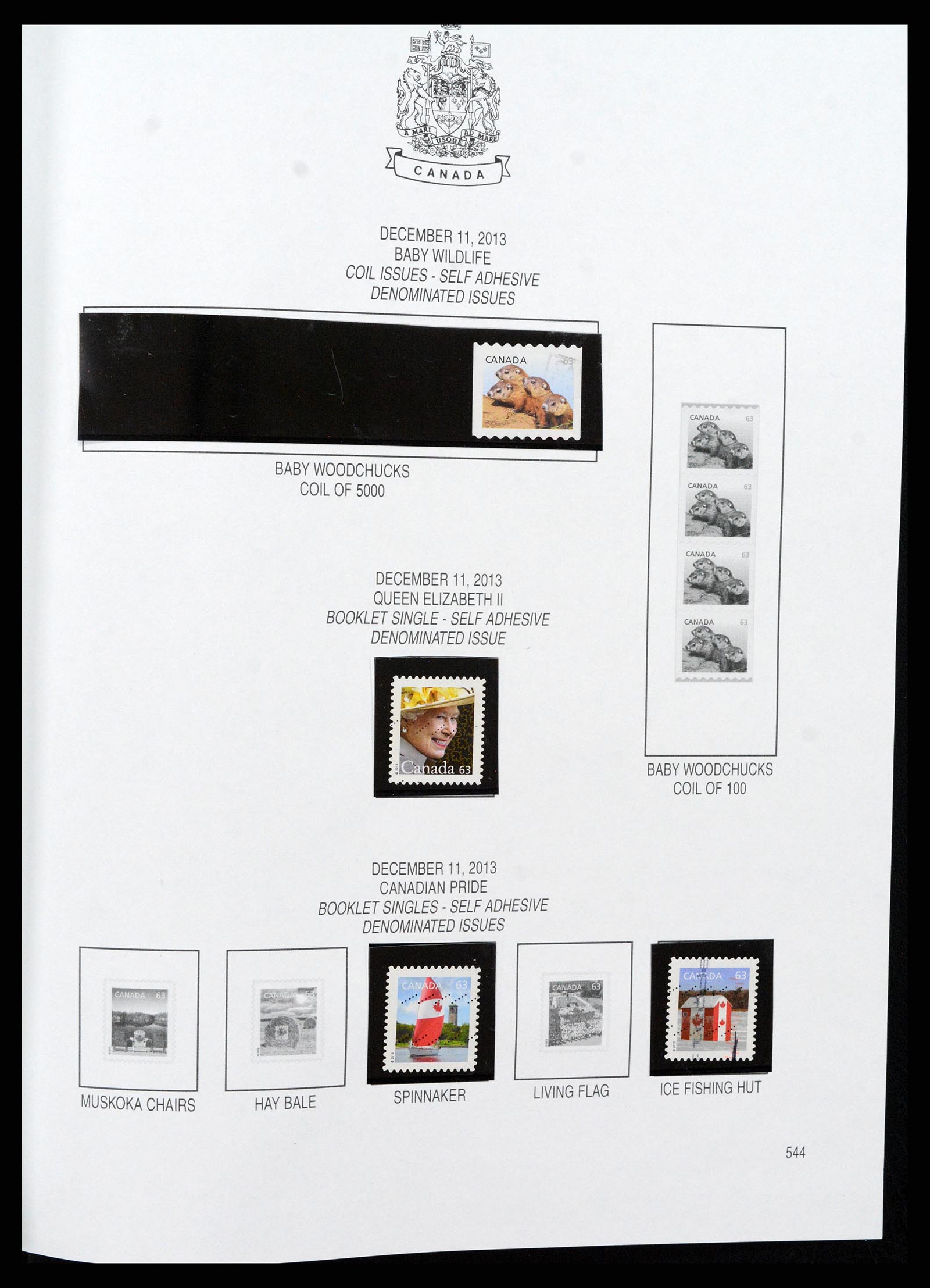 37086 676 - Postzegelverzameling 37086 Canada 1859-2015.