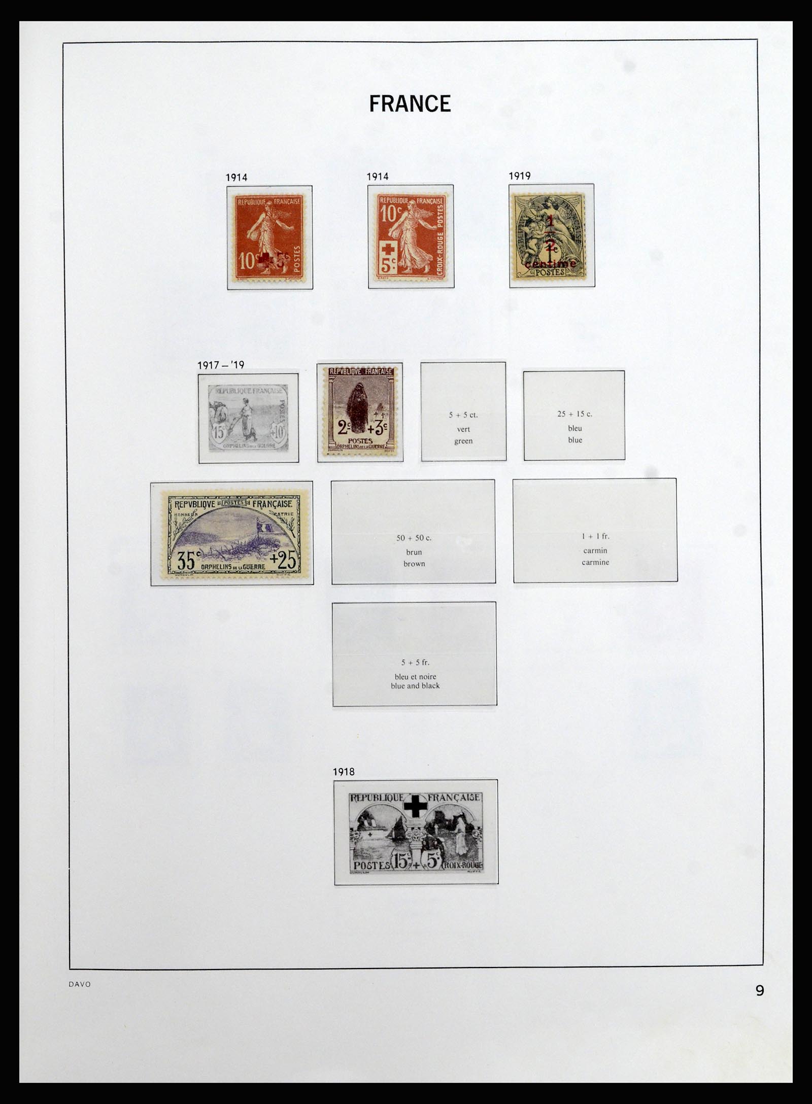 37089 008 - Postzegelverzameling 37089 Frankrijk 1863-2002.