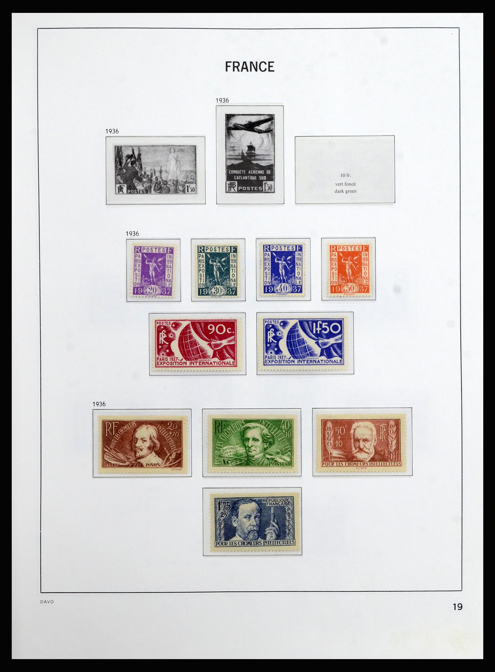37089 018 - Postzegelverzameling 37089 Frankrijk 1863-2002.