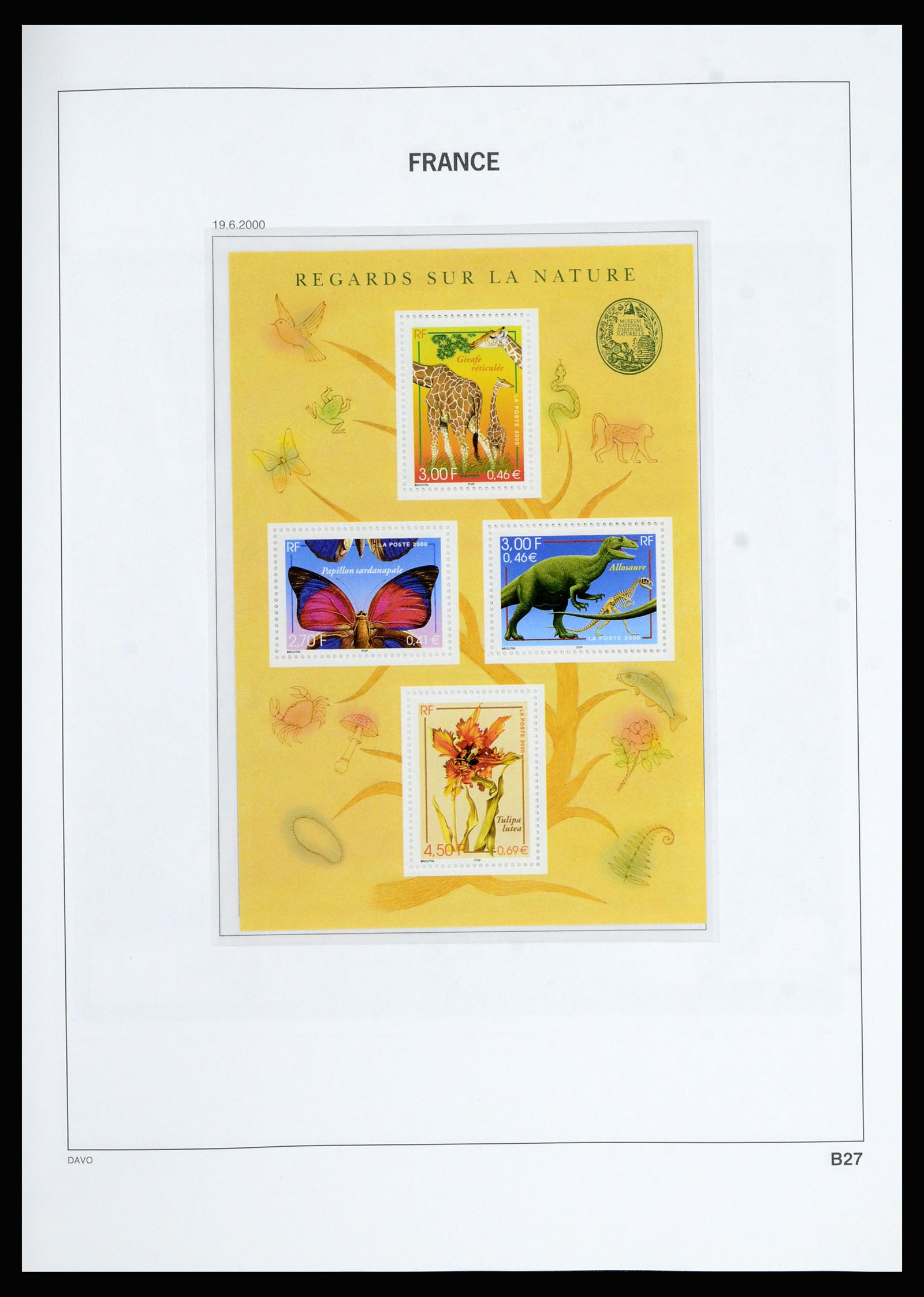 37089 288 - Postzegelverzameling 37089 Frankrijk 1863-2002.