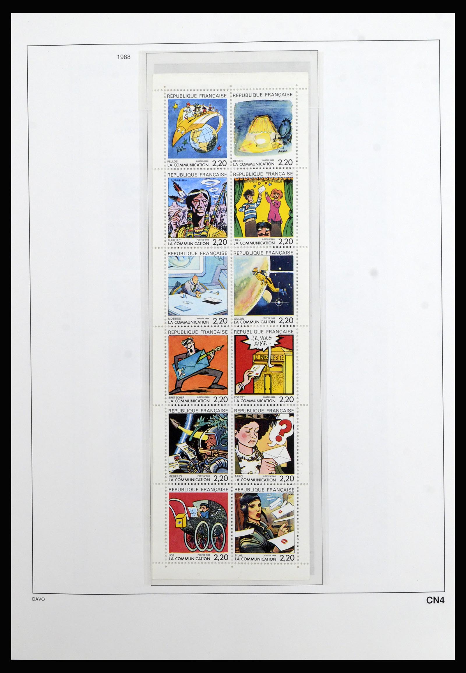 37089 295 - Postzegelverzameling 37089 Frankrijk 1863-2002.