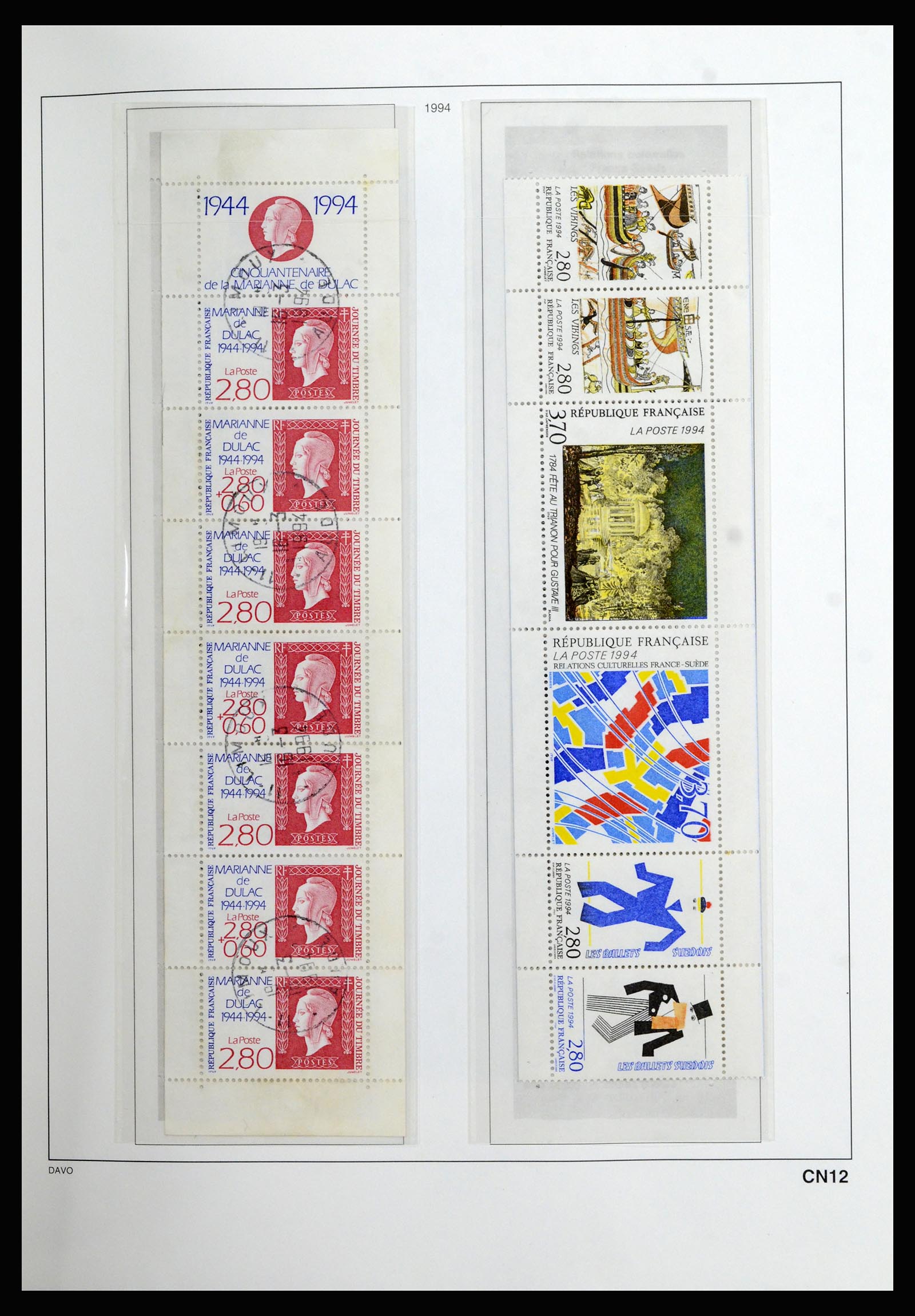 37089 301 - Postzegelverzameling 37089 Frankrijk 1863-2002.