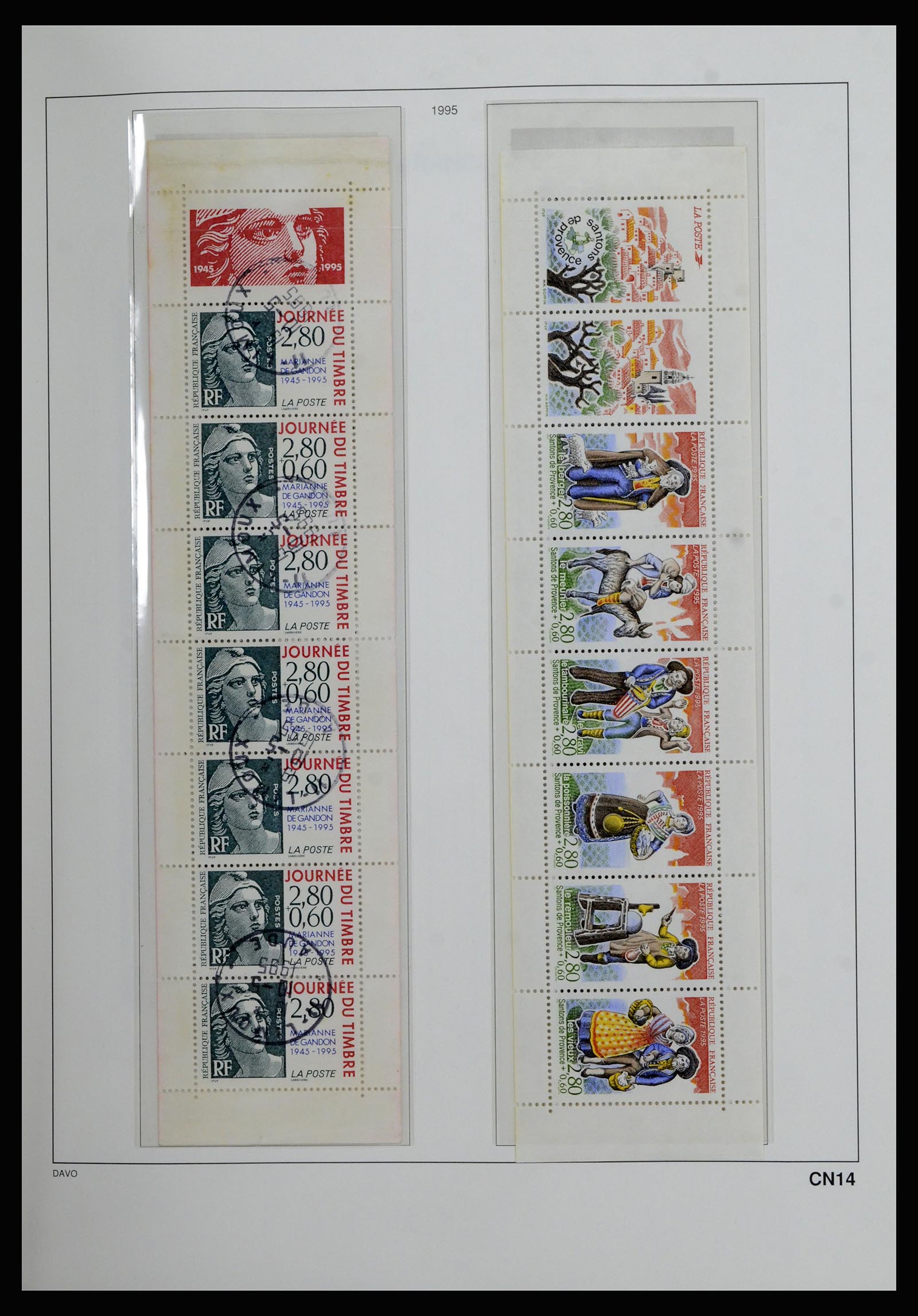 37089 302 - Postzegelverzameling 37089 Frankrijk 1863-2002.