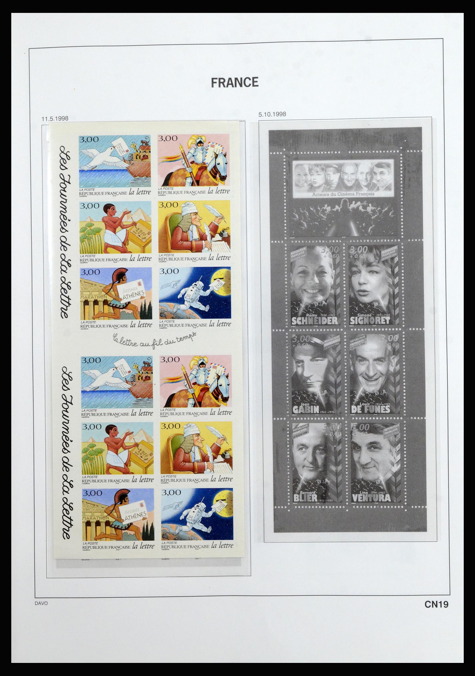 37089 306 - Postzegelverzameling 37089 Frankrijk 1863-2002.