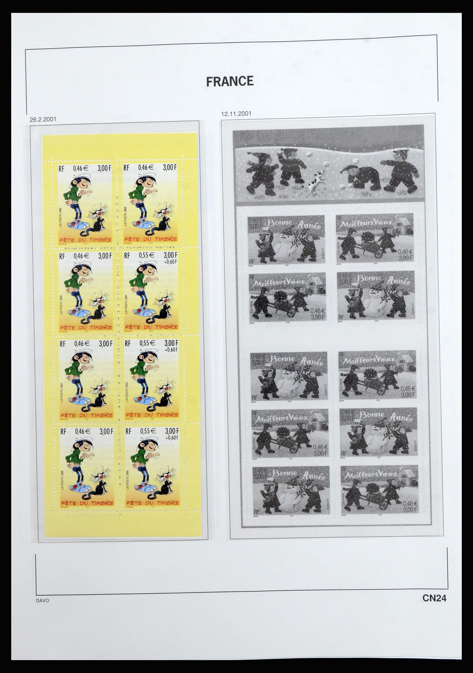 37089 309 - Postzegelverzameling 37089 Frankrijk 1863-2002.