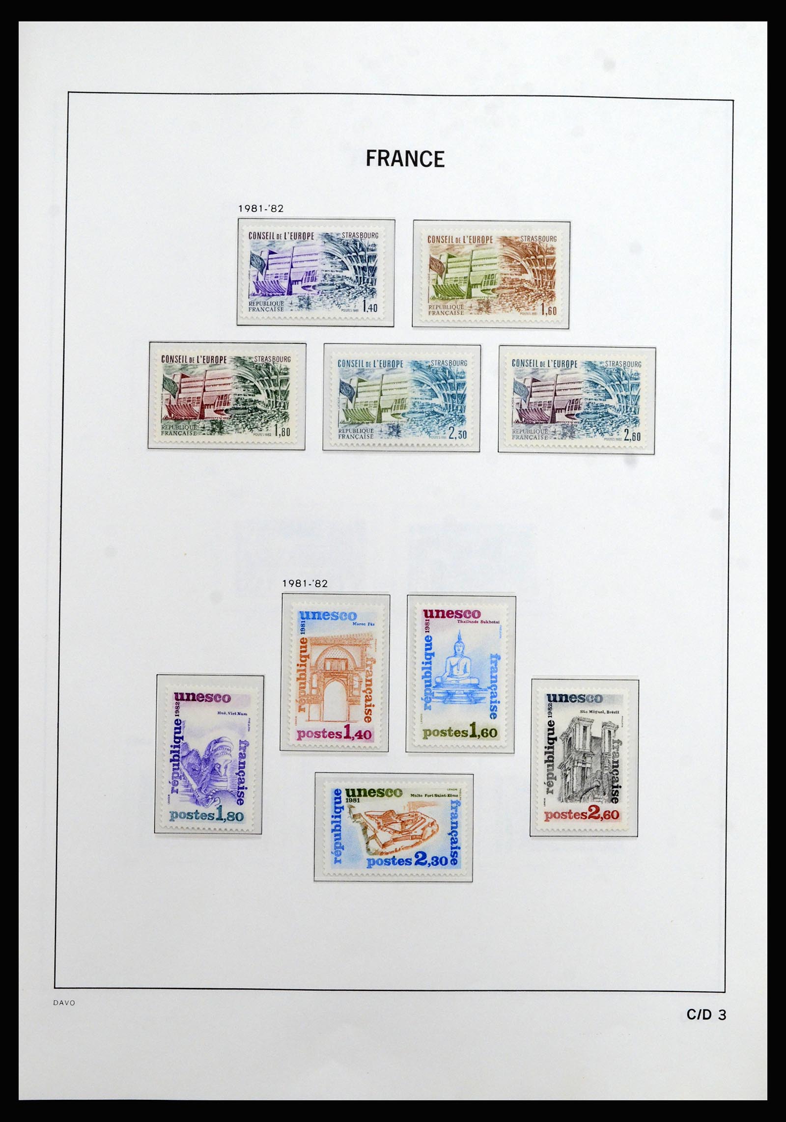 37089 312 - Postzegelverzameling 37089 Frankrijk 1863-2002.