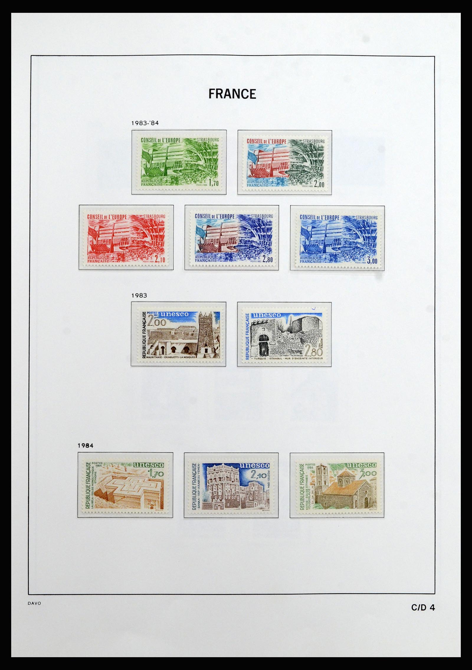 37089 313 - Postzegelverzameling 37089 Frankrijk 1863-2002.