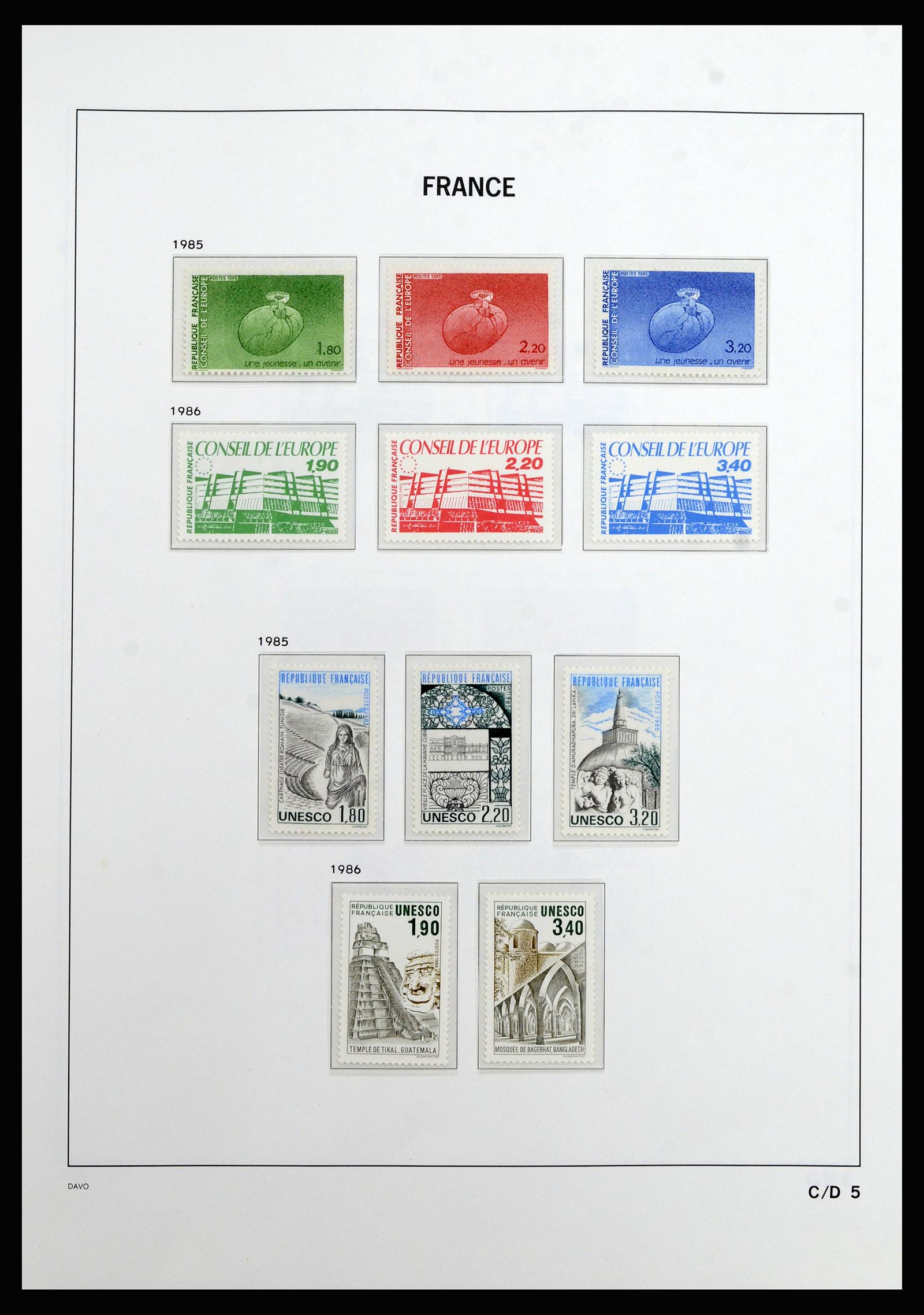 37089 314 - Postzegelverzameling 37089 Frankrijk 1863-2002.