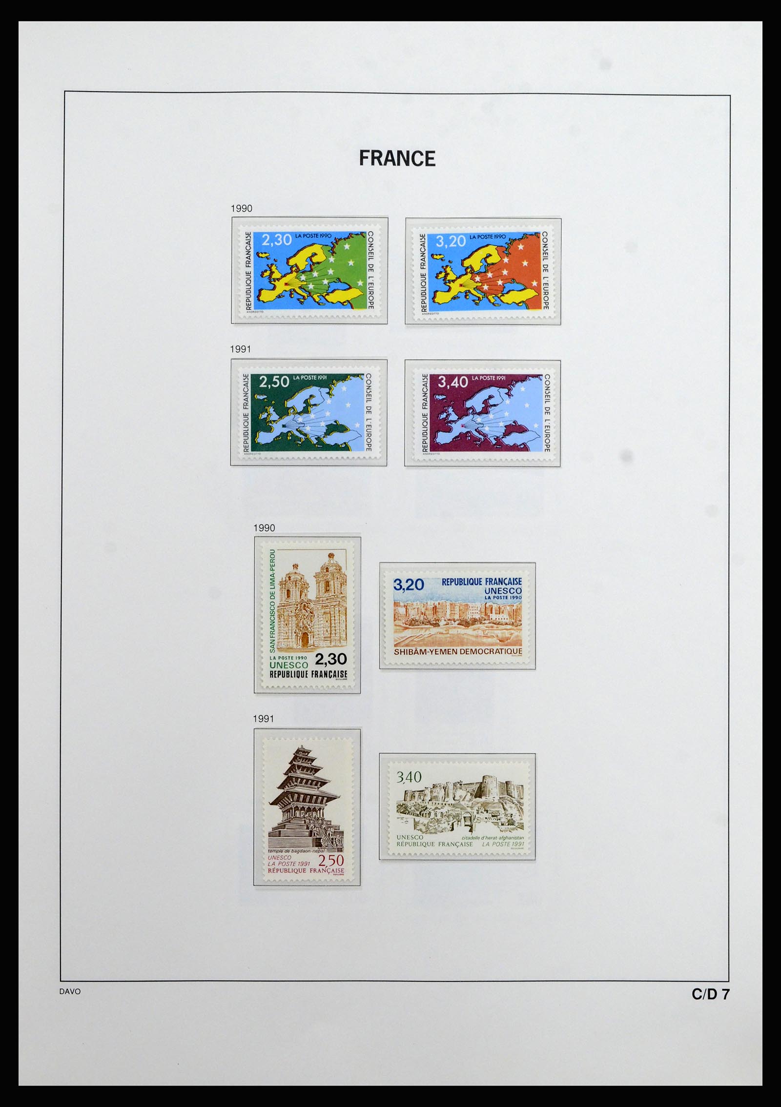 37089 316 - Postzegelverzameling 37089 Frankrijk 1863-2002.