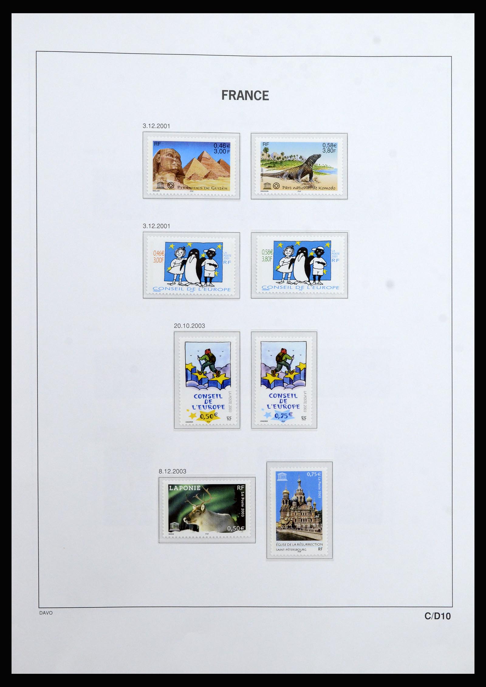 37089 319 - Postzegelverzameling 37089 Frankrijk 1863-2002.