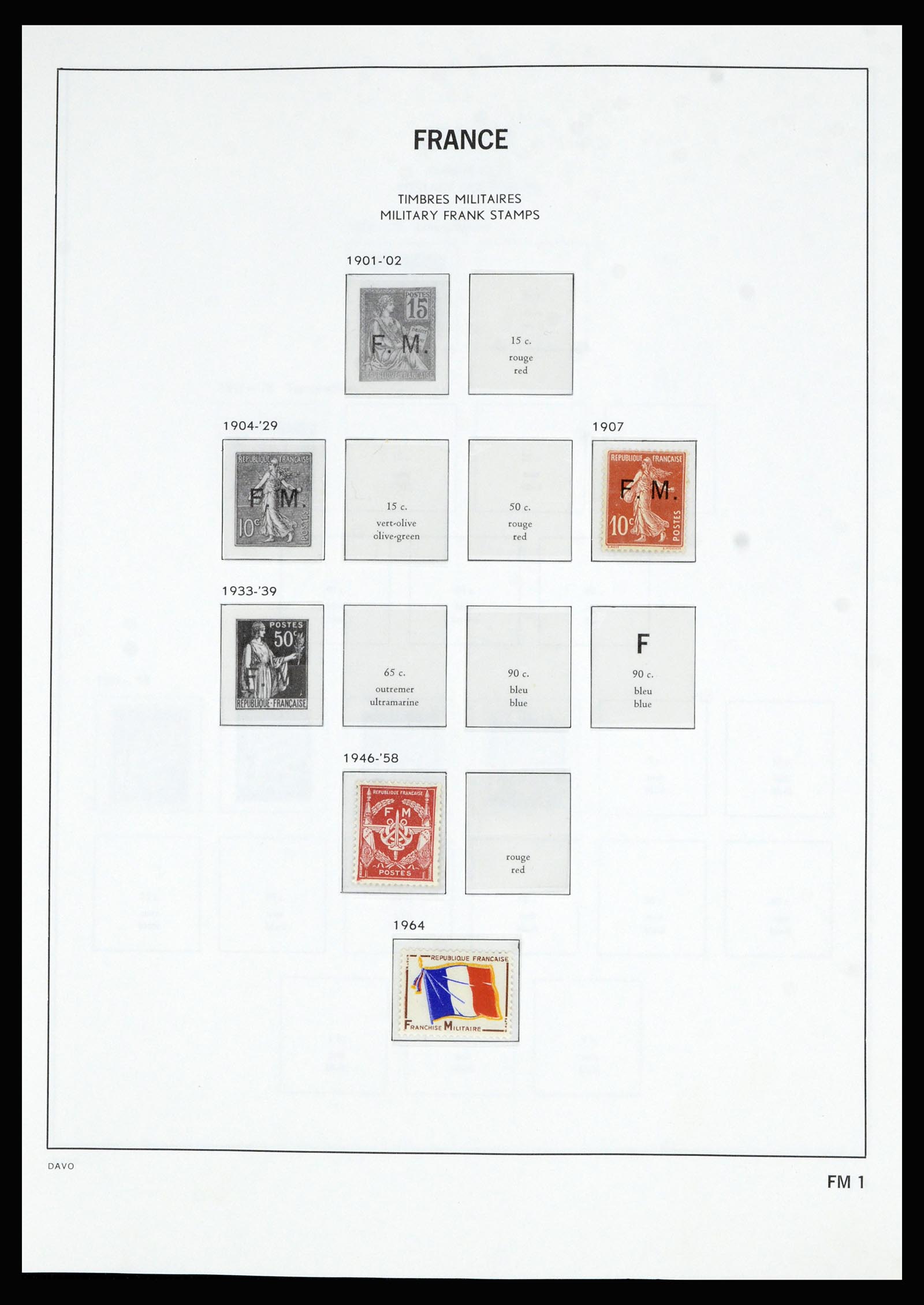 37089 322 - Postzegelverzameling 37089 Frankrijk 1863-2002.